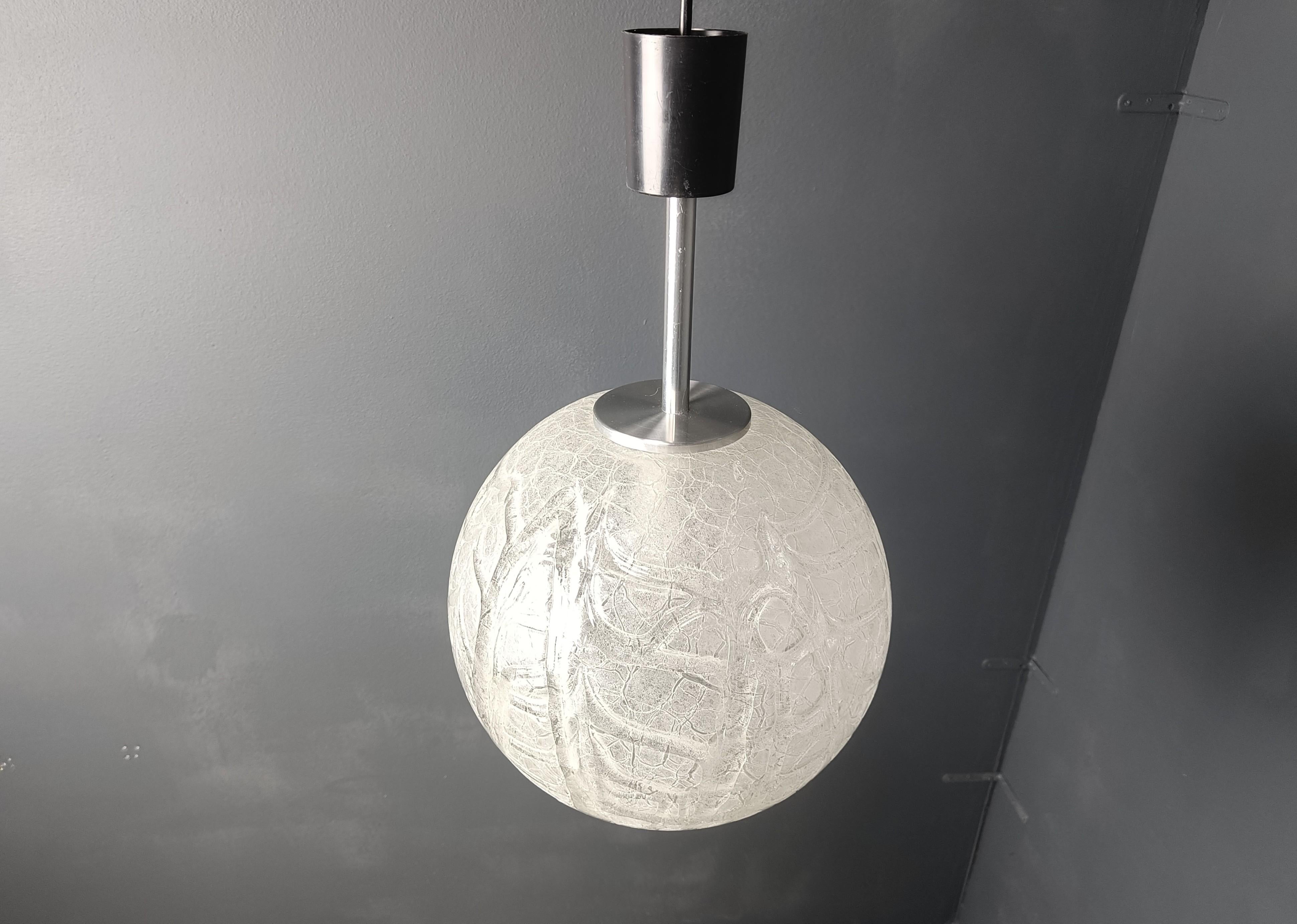 Lampada a sospensione vintage di Doria Leuchten, anni '60 in vendita 2