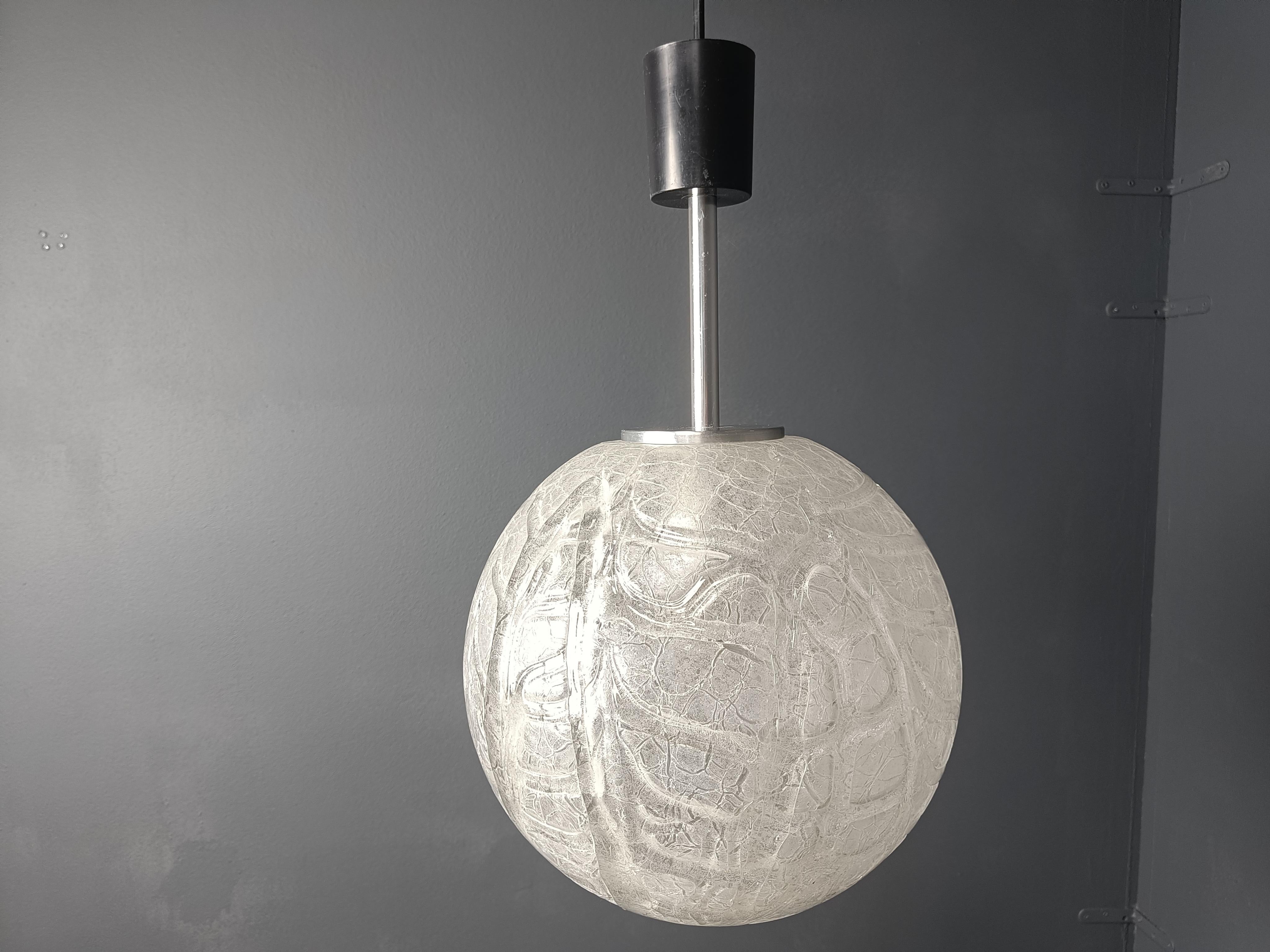Vintage pendant light by Doria Leuchten, 1960s For Sale at 1stDibs