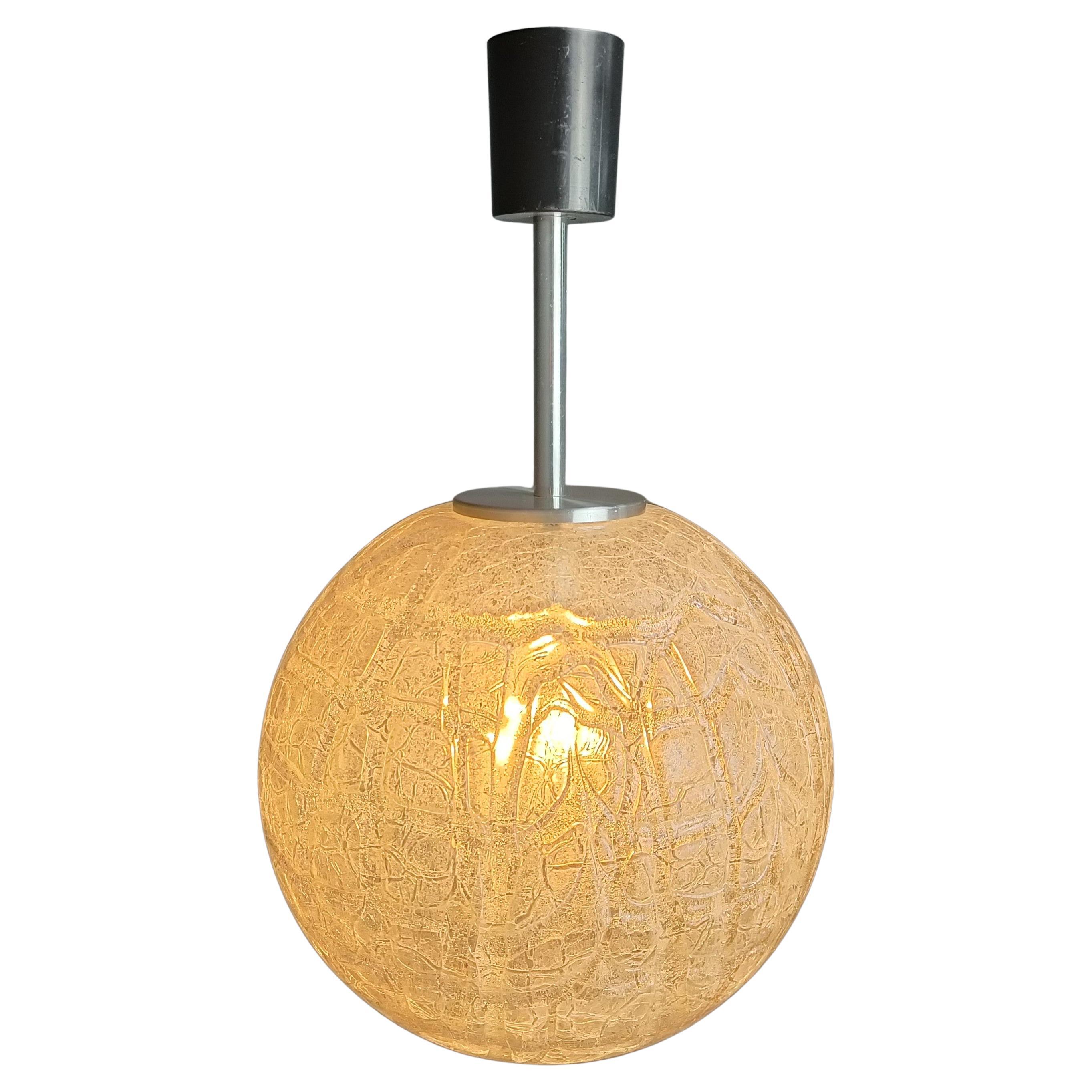 Vintage pendant light by Doria Leuchten, 1960s