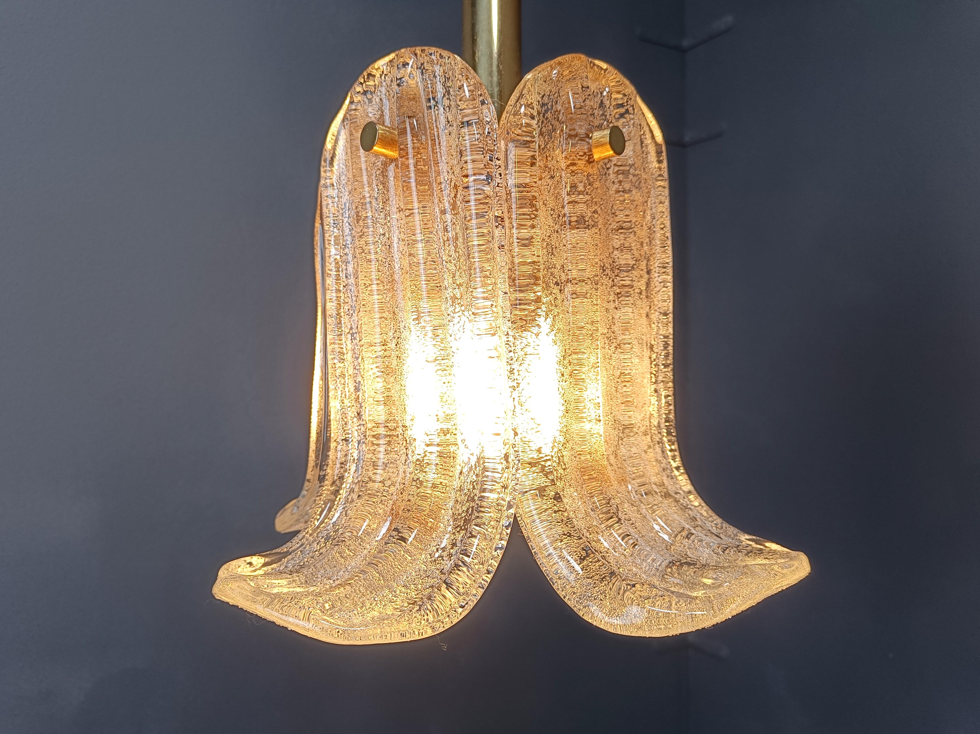 Lampada a sospensione vintage di Glashutte Limburg, anni '60 In condizioni buone in vendita a Leuven, Vlaams Gewest