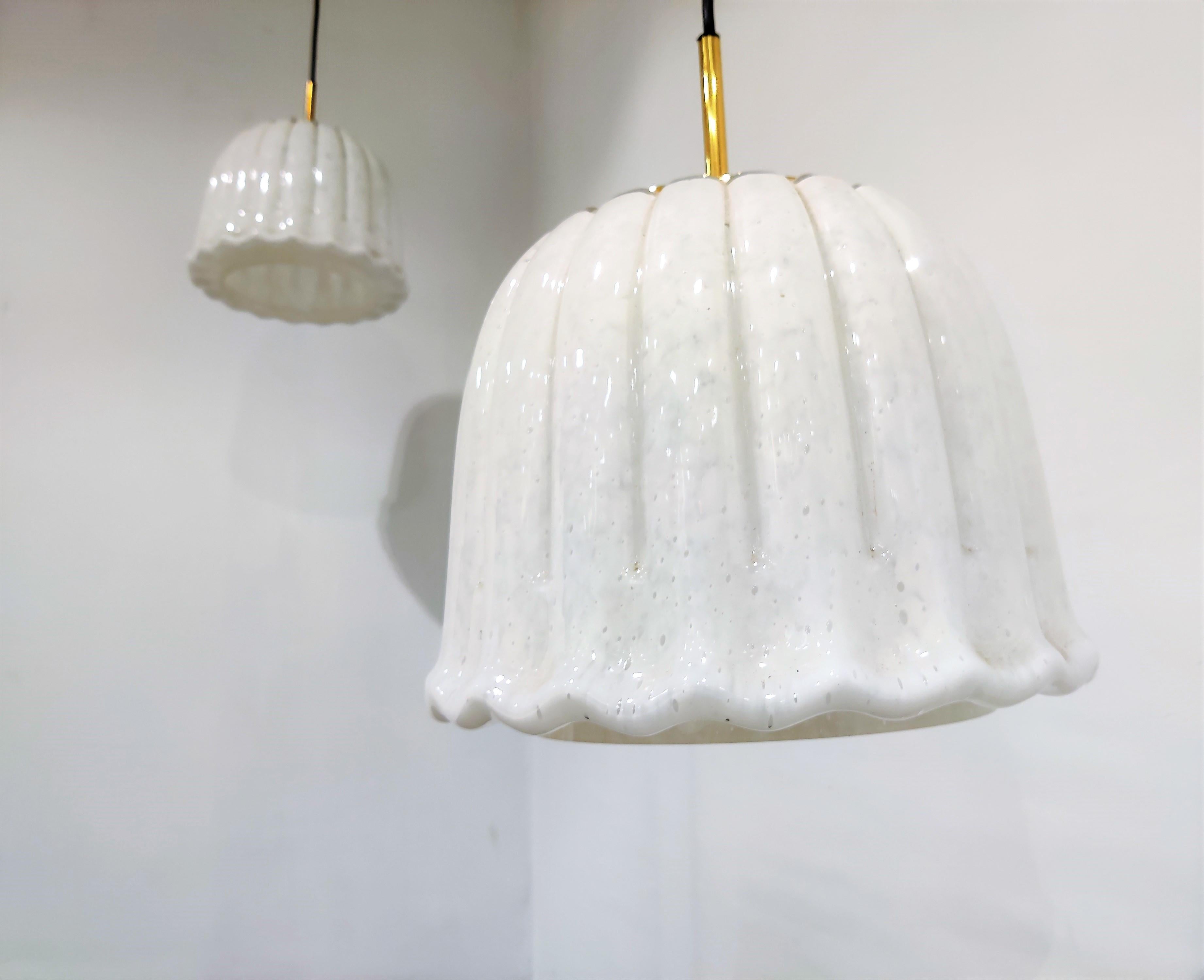 Vintage Pendant Light by Glashutte Limburg, 1970s 1