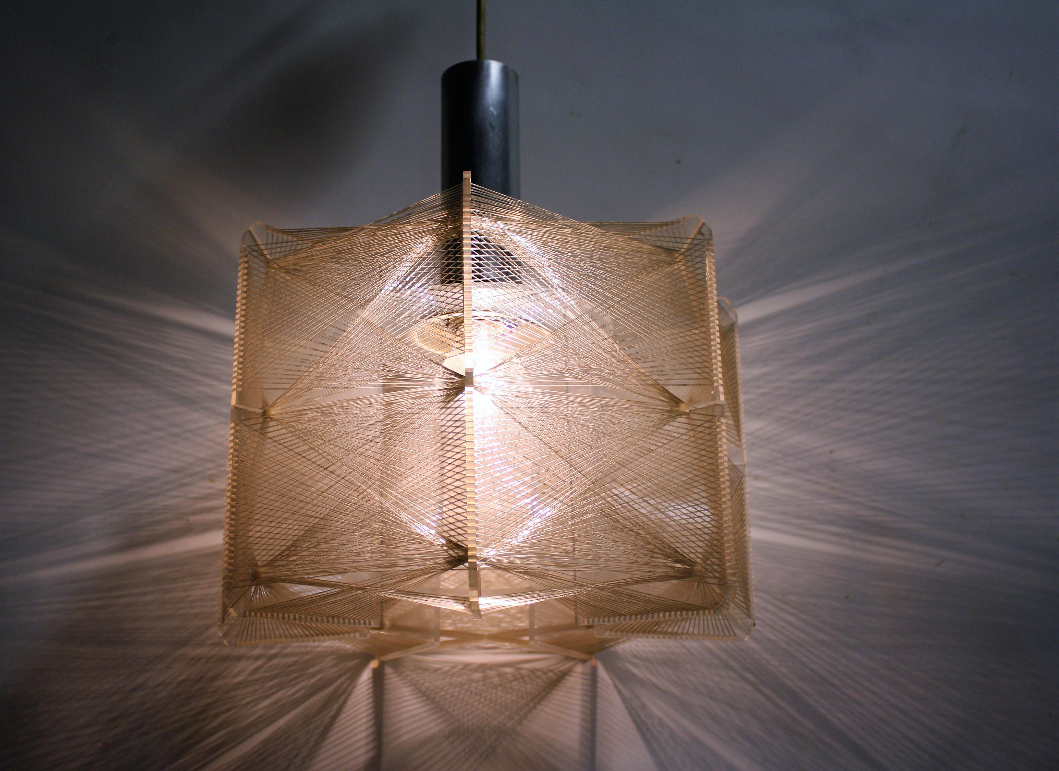 Vintage Pendant Light by Paul Secon for Sompex, 1960s 2