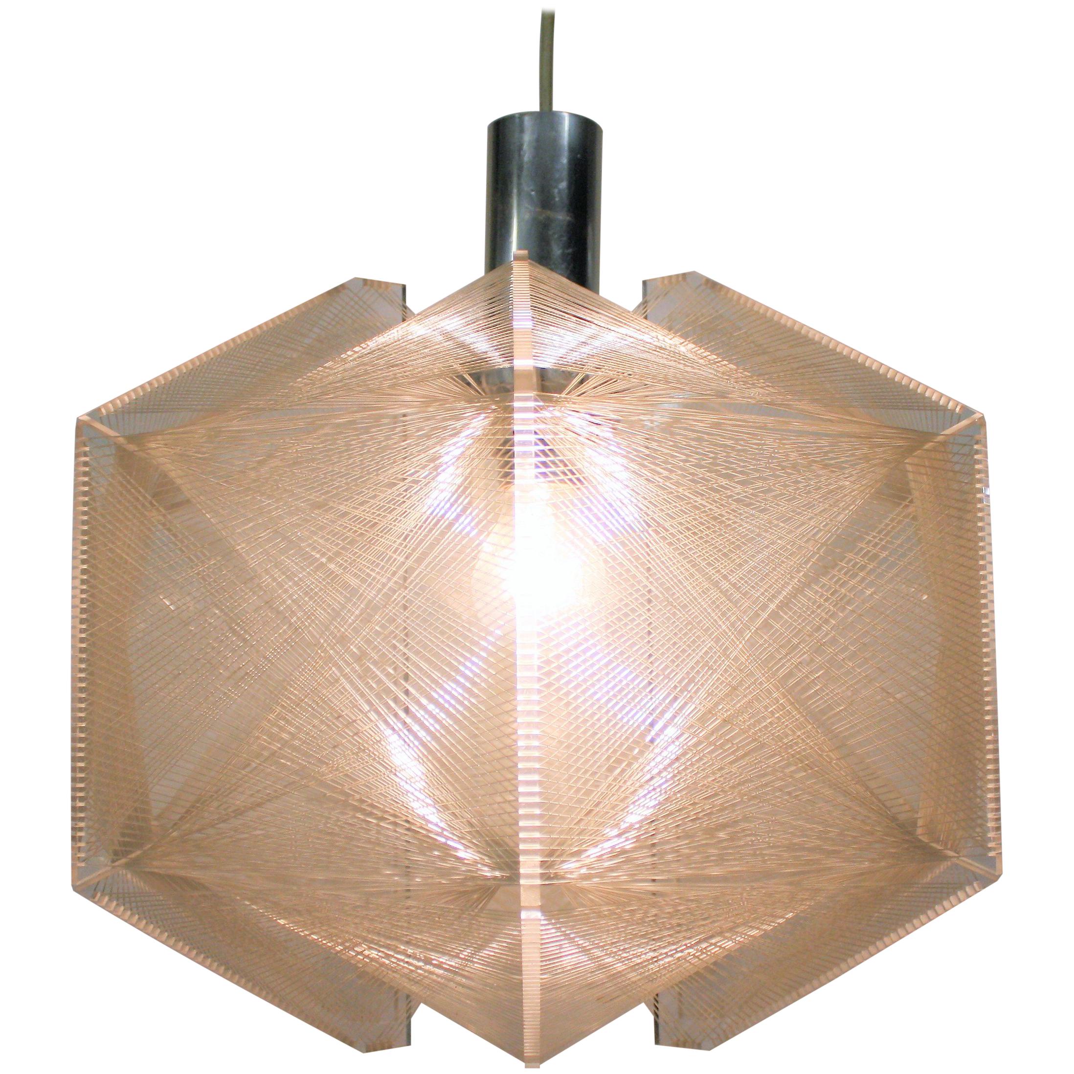 Vintage Pendant Light by Paul Secon for Sompex, 1960s