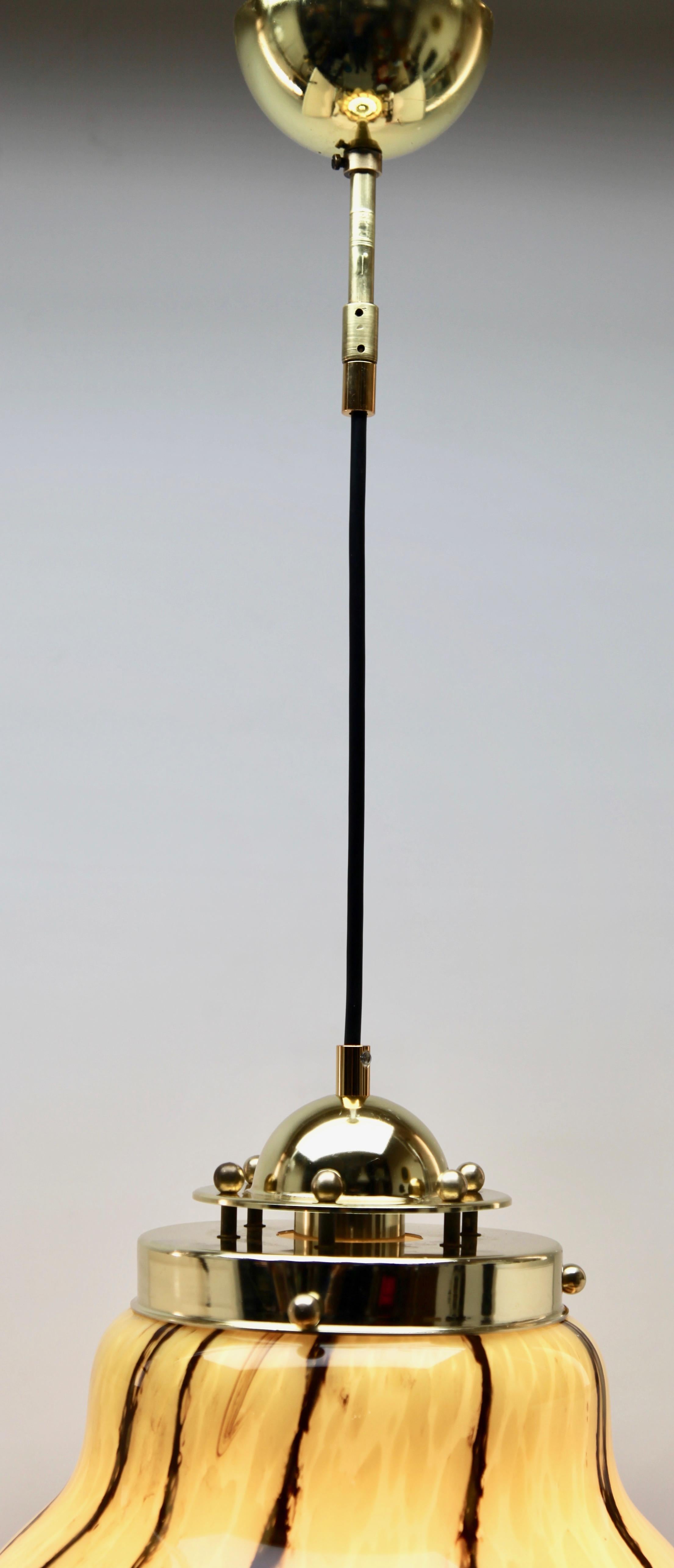 Vintage Pendant Light by Peill & Putzler, Germany, 1960s In Good Condition For Sale In Verviers, BE