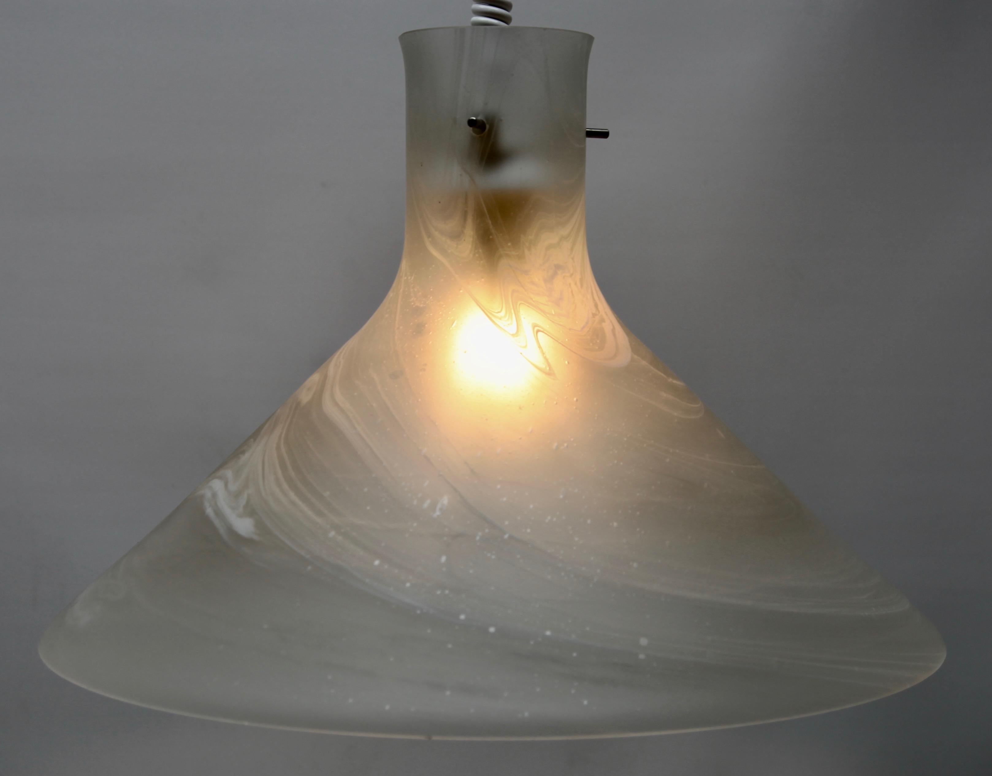Hand-Crafted Vintage Pendant Light by Peill & Putzler, Germany, 1960s For Sale