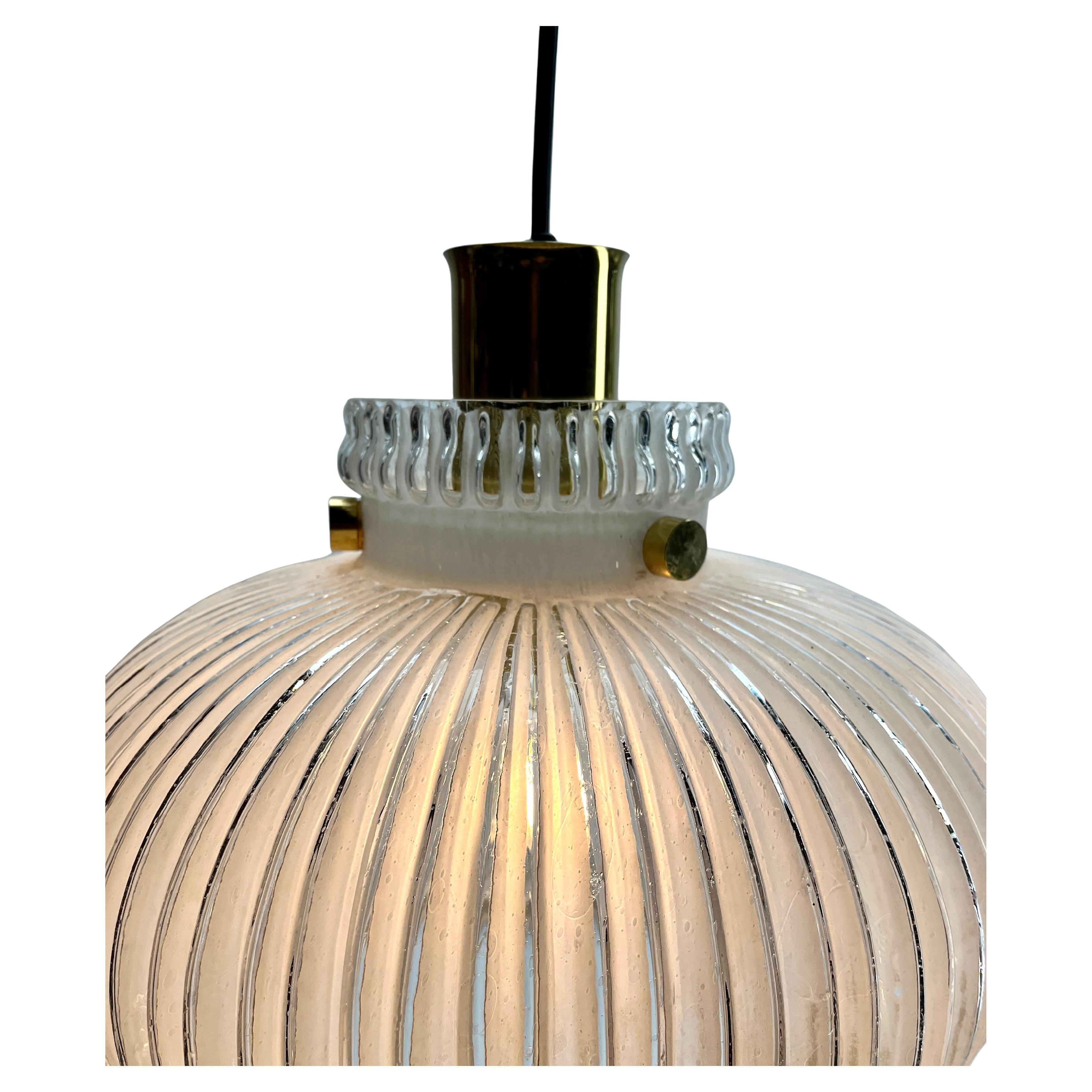 Vintage Pendant Light by Peill & Putzler, Germany, 1960s In Good Condition For Sale In Verviers, BE