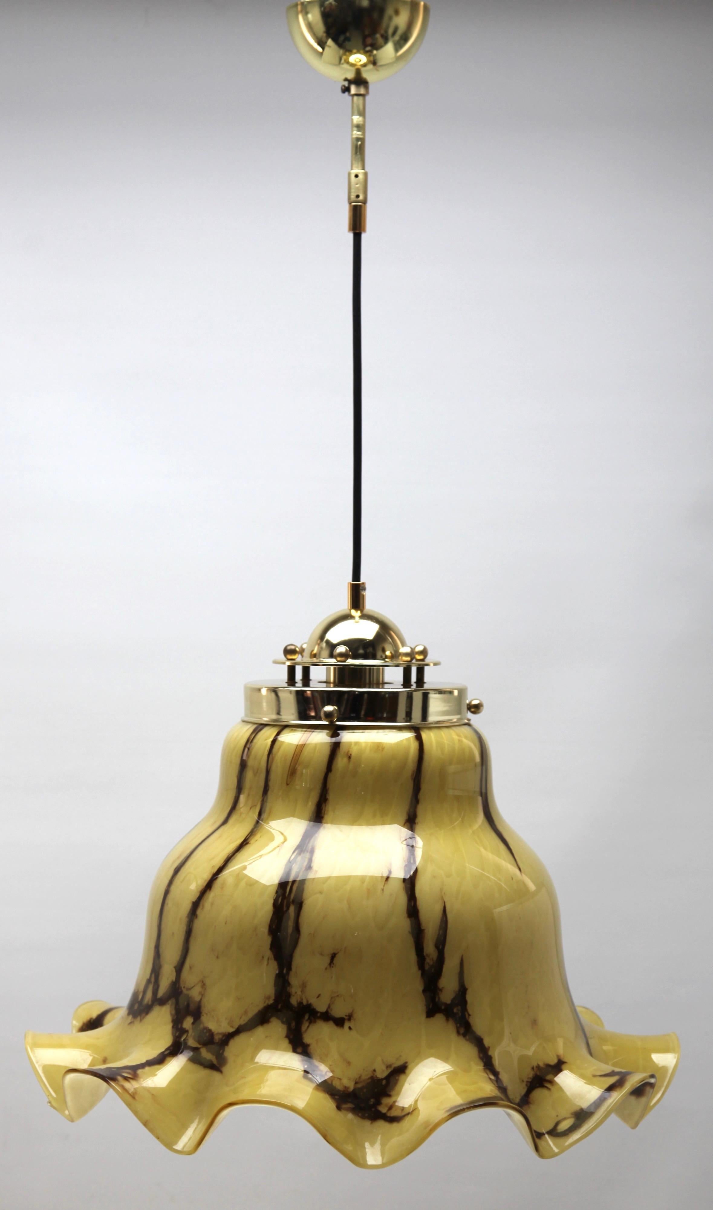 Vintage Pendant Light by Peill & Putzler, Germany, 1960s For Sale 2