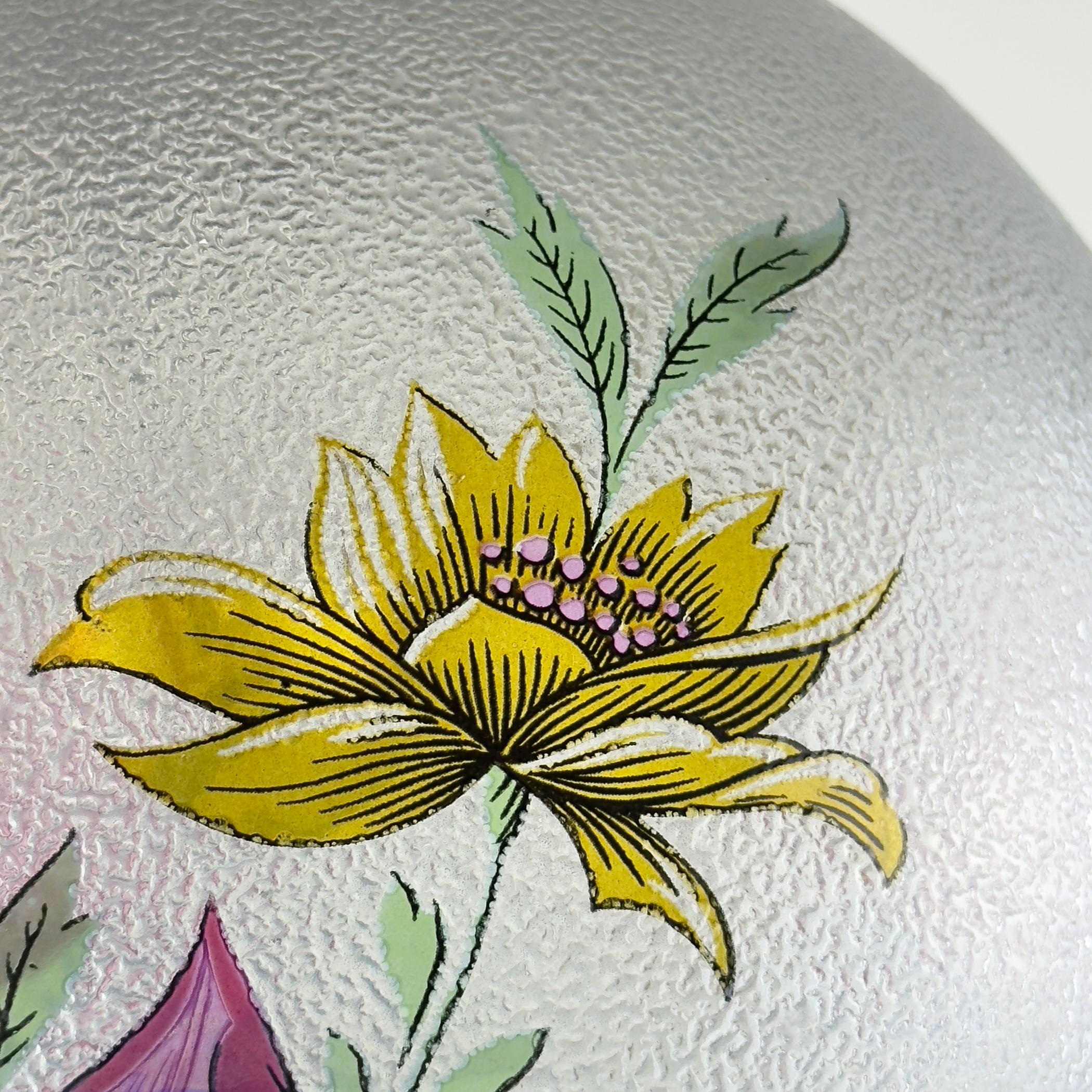 Vintage Pendelleuchte Flower, Italien 1960er Jahre im Angebot 5