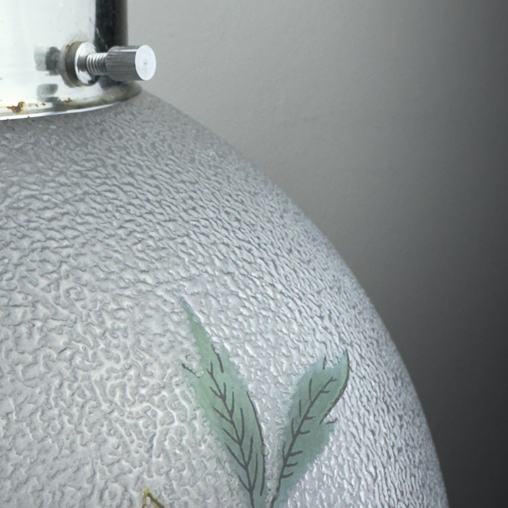 Vintage Pendelleuchte Flower, Italien 1960er Jahre im Angebot 8