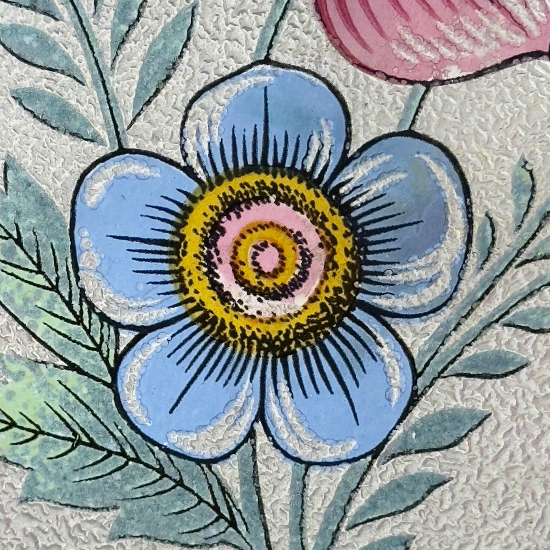 Vintage Pendelleuchte Flower, Italien 1960er Jahre im Angebot 1