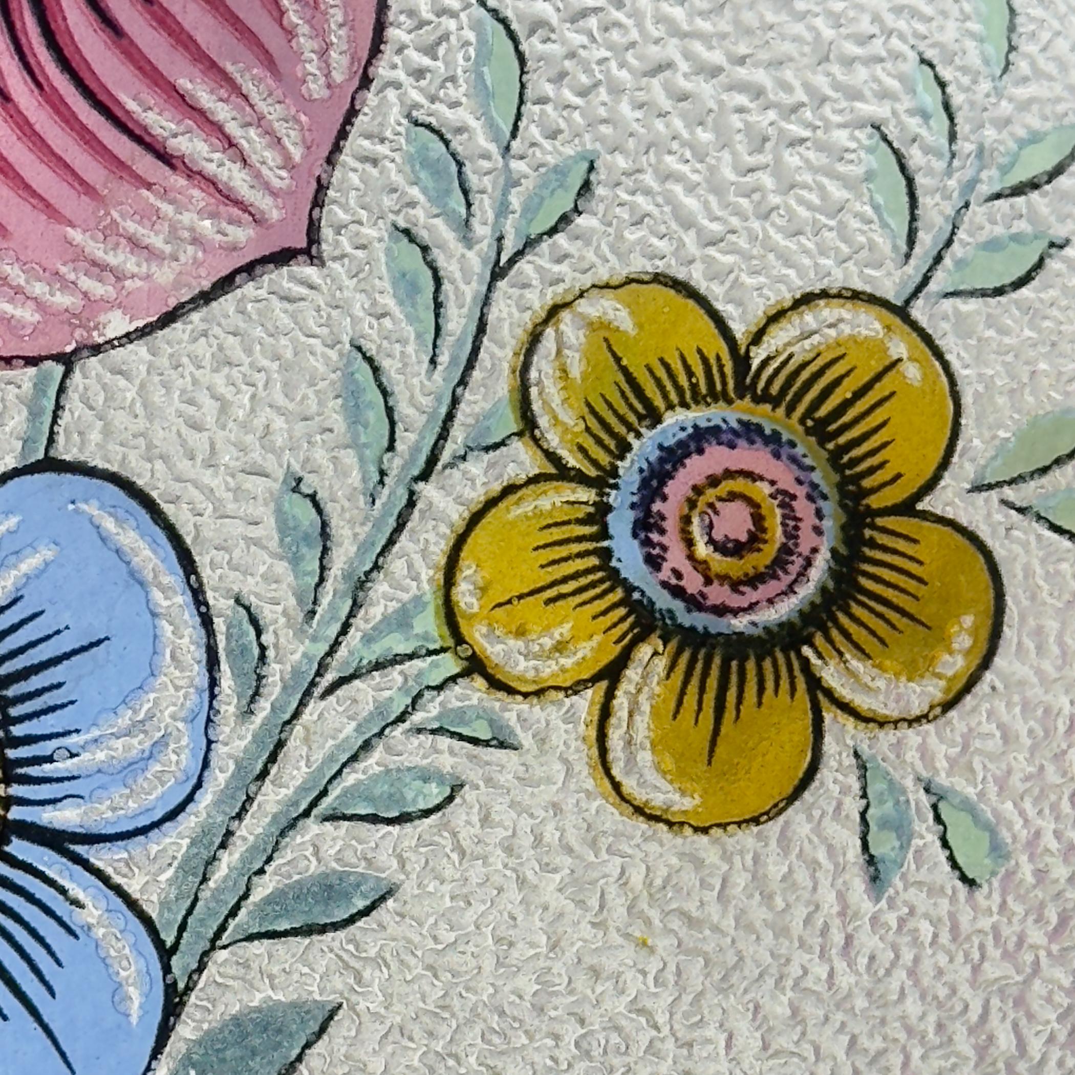 Vintage Pendelleuchte Flower, Italien 1960er Jahre im Angebot 2