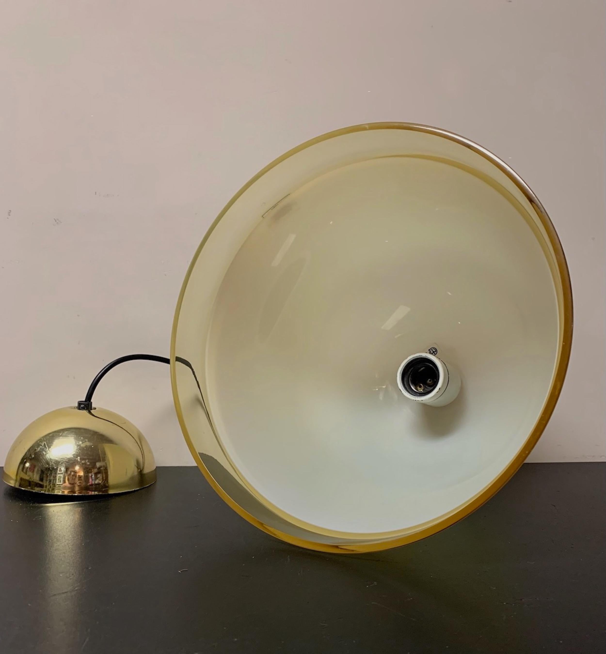 Vintage Pendant Light 'Kuala' by Franco Bresciani for iGuzzini, 1970s For Sale 1