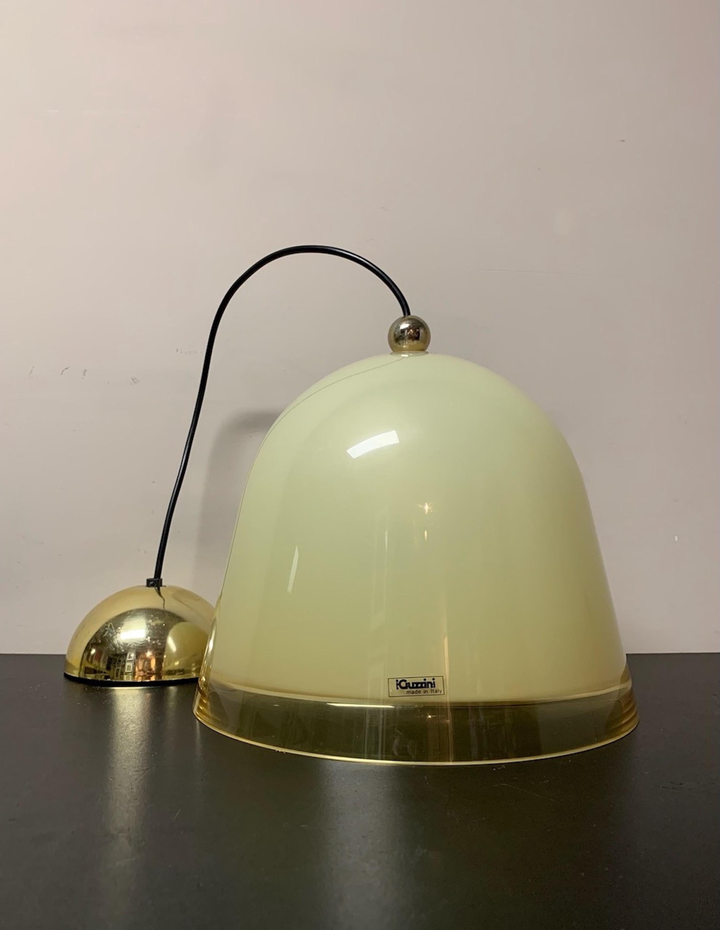 Vintage Pendant Light 'Kuala' by Franco Bresciani for iGuzzini, 1970s For Sale 2