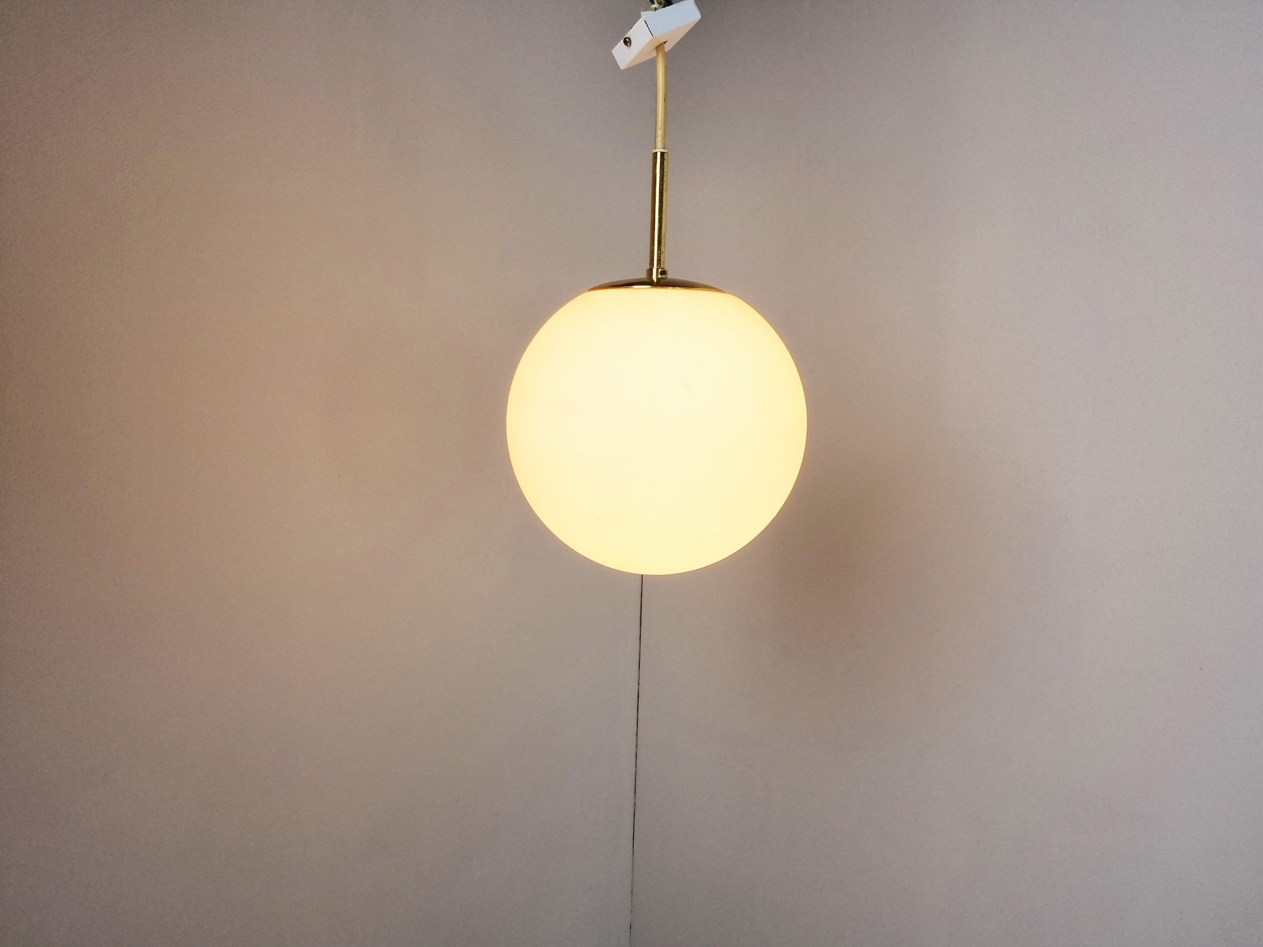 Vintage Pendant Lights by Glashutte Limburg, 1970s In Good Condition For Sale In HEVERLEE, BE