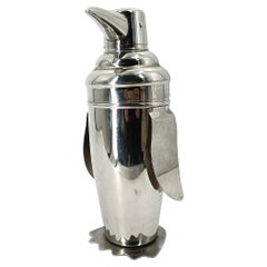 Vintage penguin cocktail shaker, 1970s