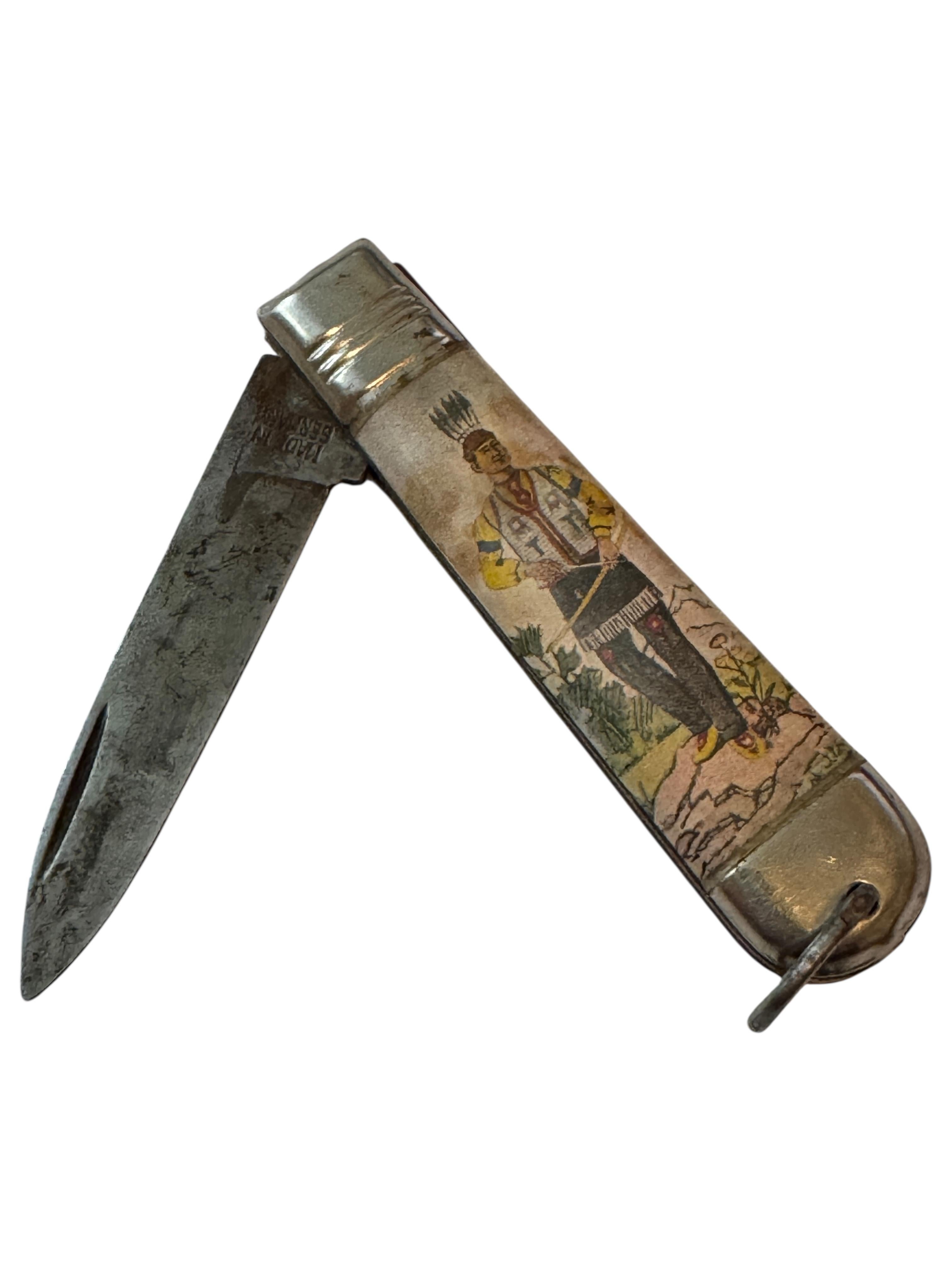 Navaja de bolsillo Vintage Alemania 