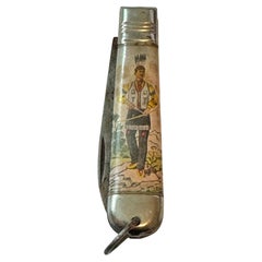 Vintage Penknife Pocket Knife Germany "Native American" - 1960s or older