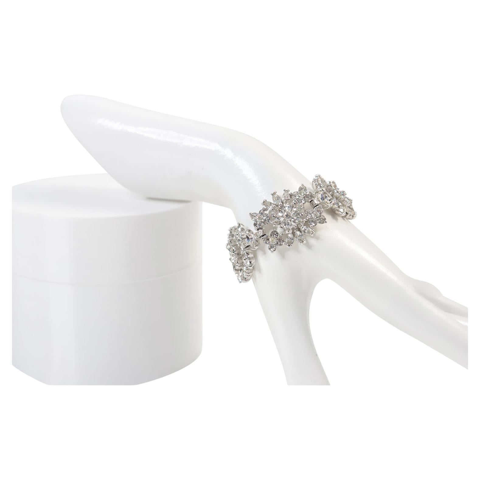 Pulsera vintage Pennino Marquis y redonda Art Decó Circa 1960s