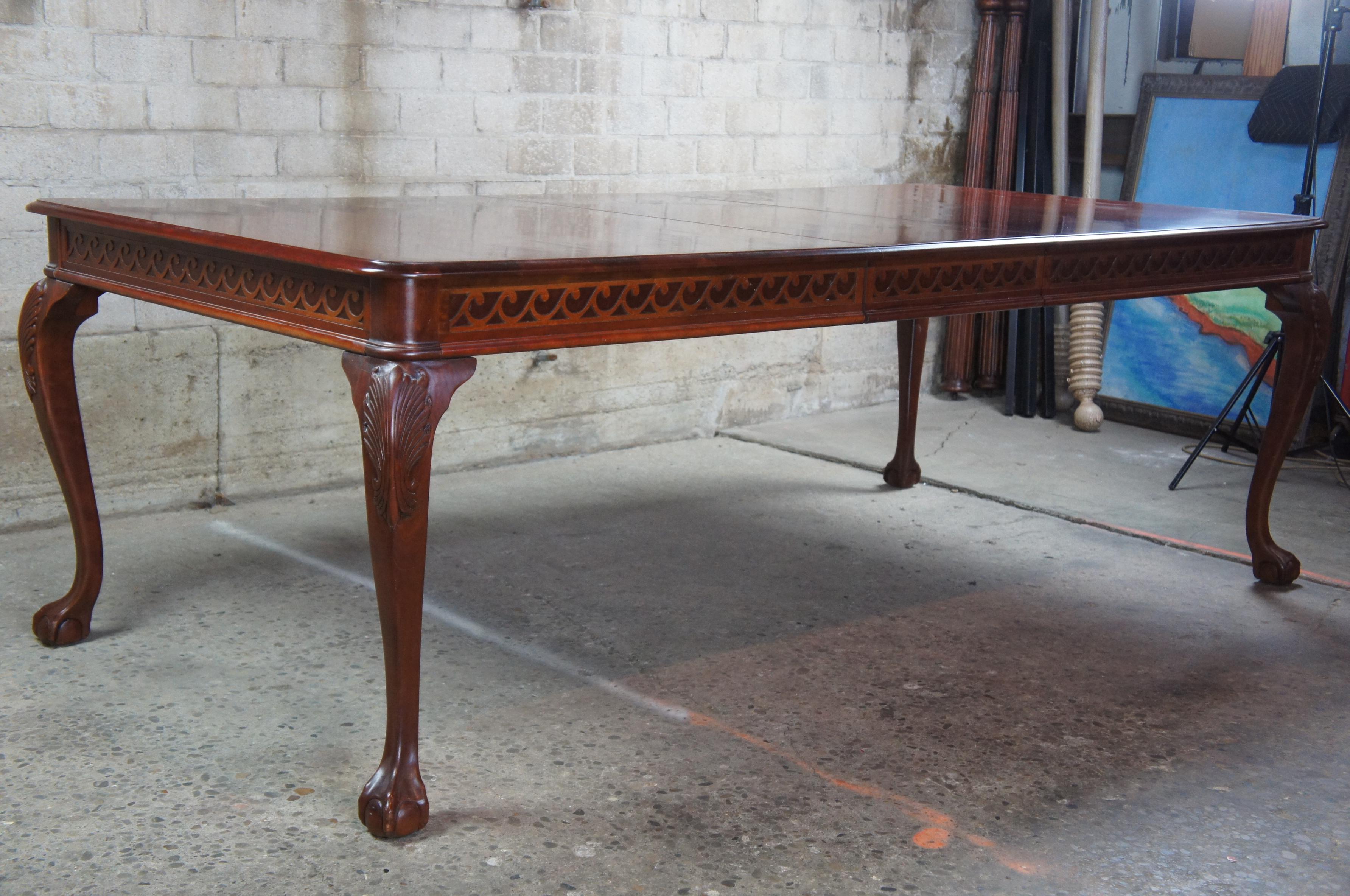 ball and claw dining table for sale