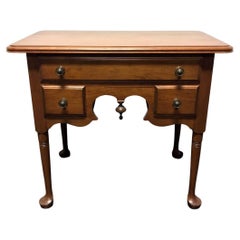 PENNSYLVANIA HOUSE Cherry Queen Anne Diminutive Lowboy Chest/Nightstand