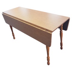 Vintage Pennsylvania House Farm House Style Drop Leaf Dining Table, Circa 1970s