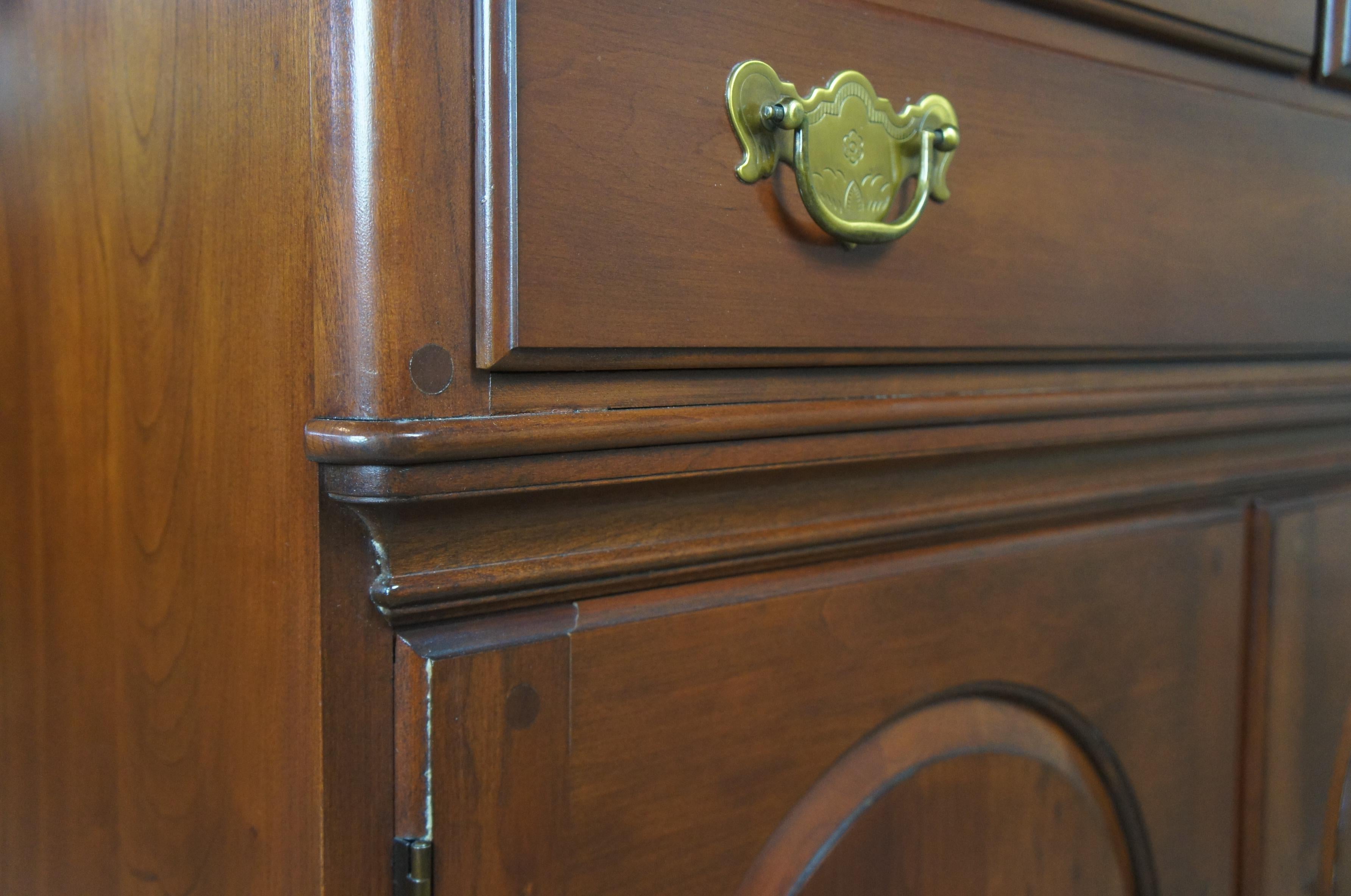 Vintage Pennsylvania House Solid Cherry Traditional Buffet Server Sideboard 4