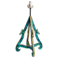 Vintage Pepe Mendoza Bronze Table Lamp