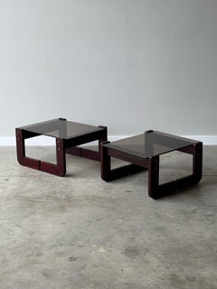 Vintage Percival Lafer Side Tables - a Pair