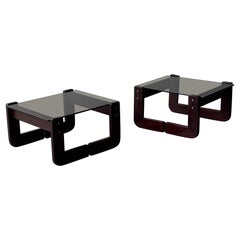 Vintage Percival Lafer Side Tables - a Pair