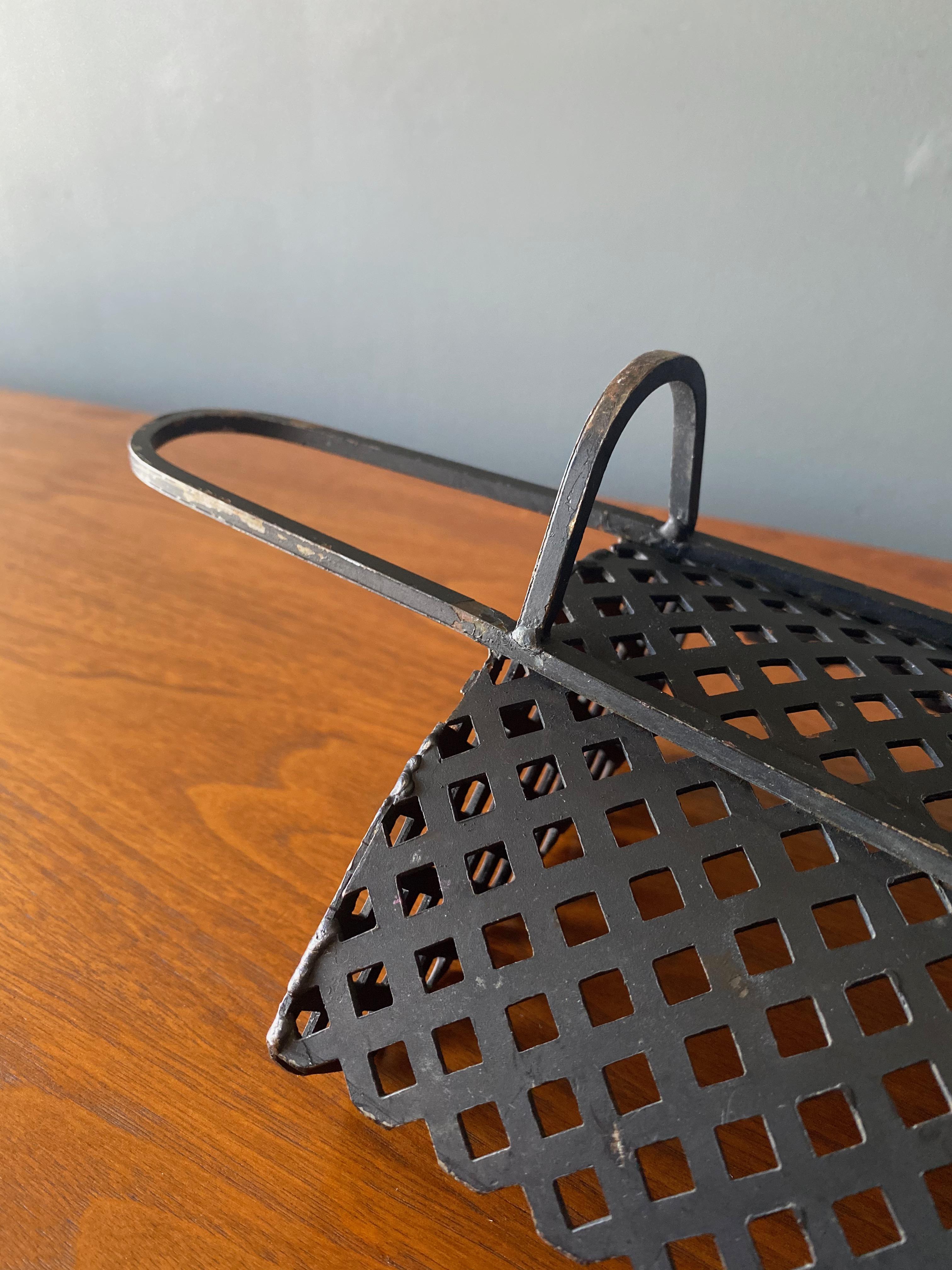 American Vintage Perforated Metal Catch-All/Envelope Tray