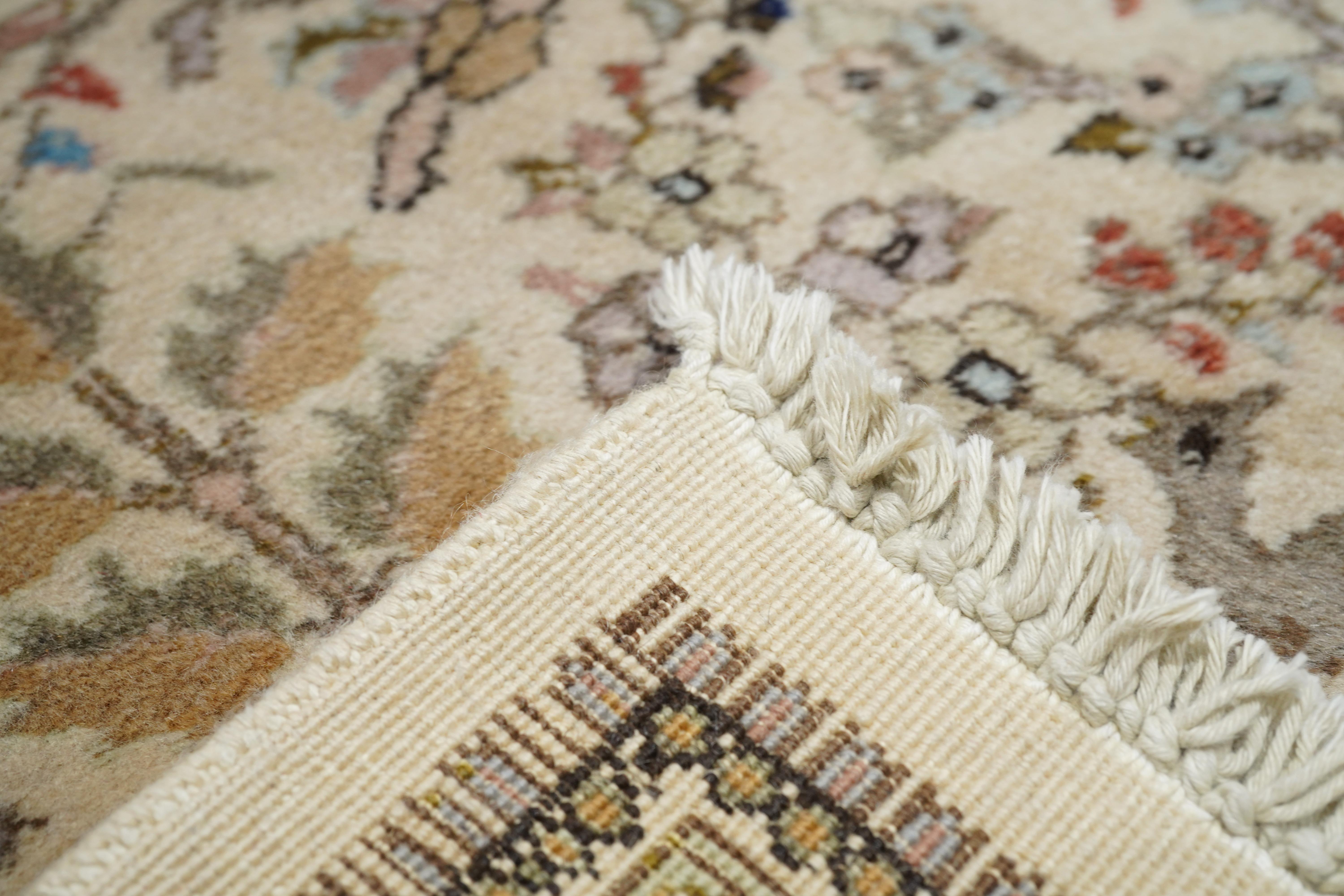 Vintage Persian Tabriz Rug 8'1'' x 10'1'' For Sale 4