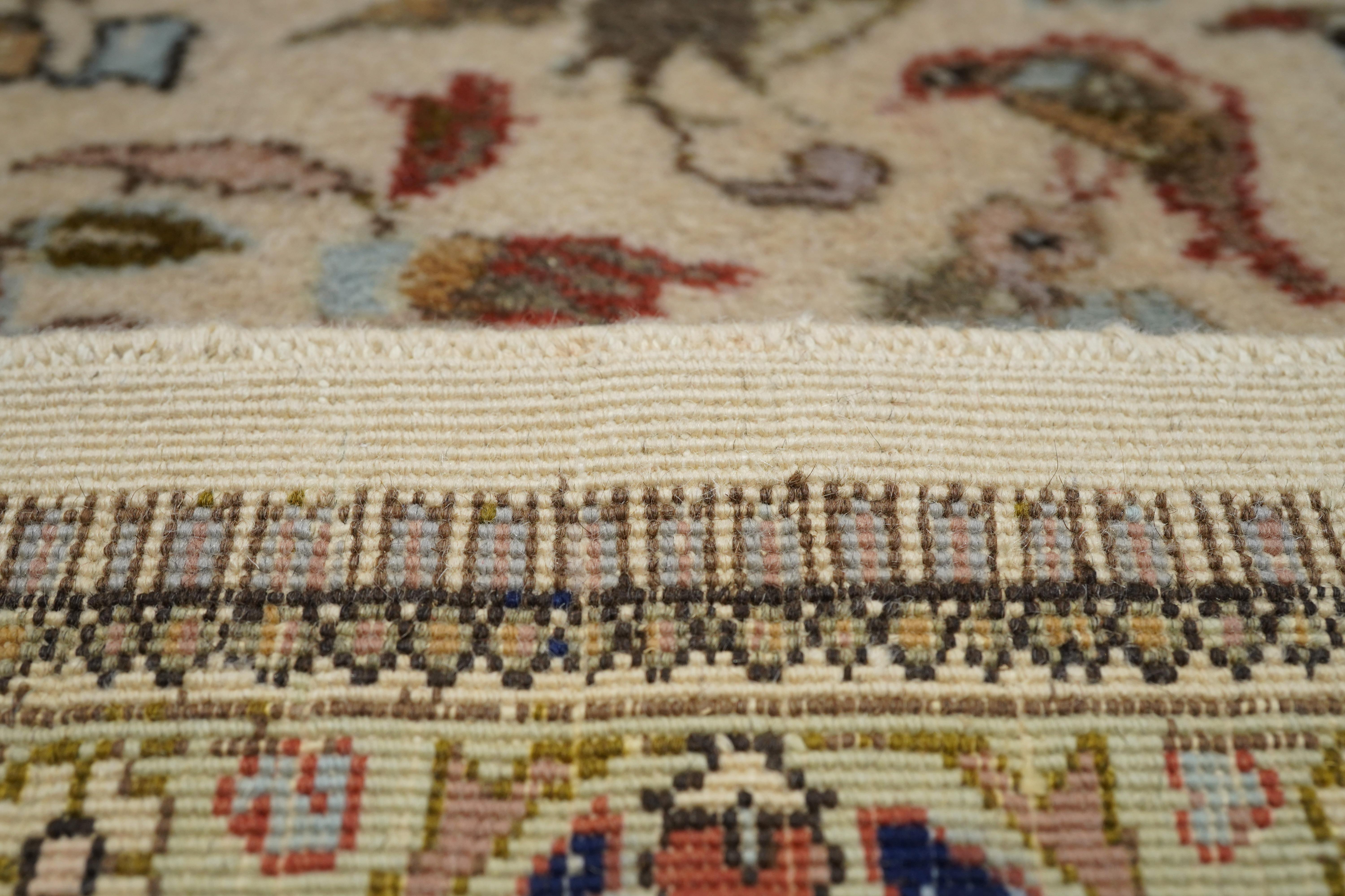 Vintage Persian Tabriz Rug 8'1'' x 10'1'' For Sale 6