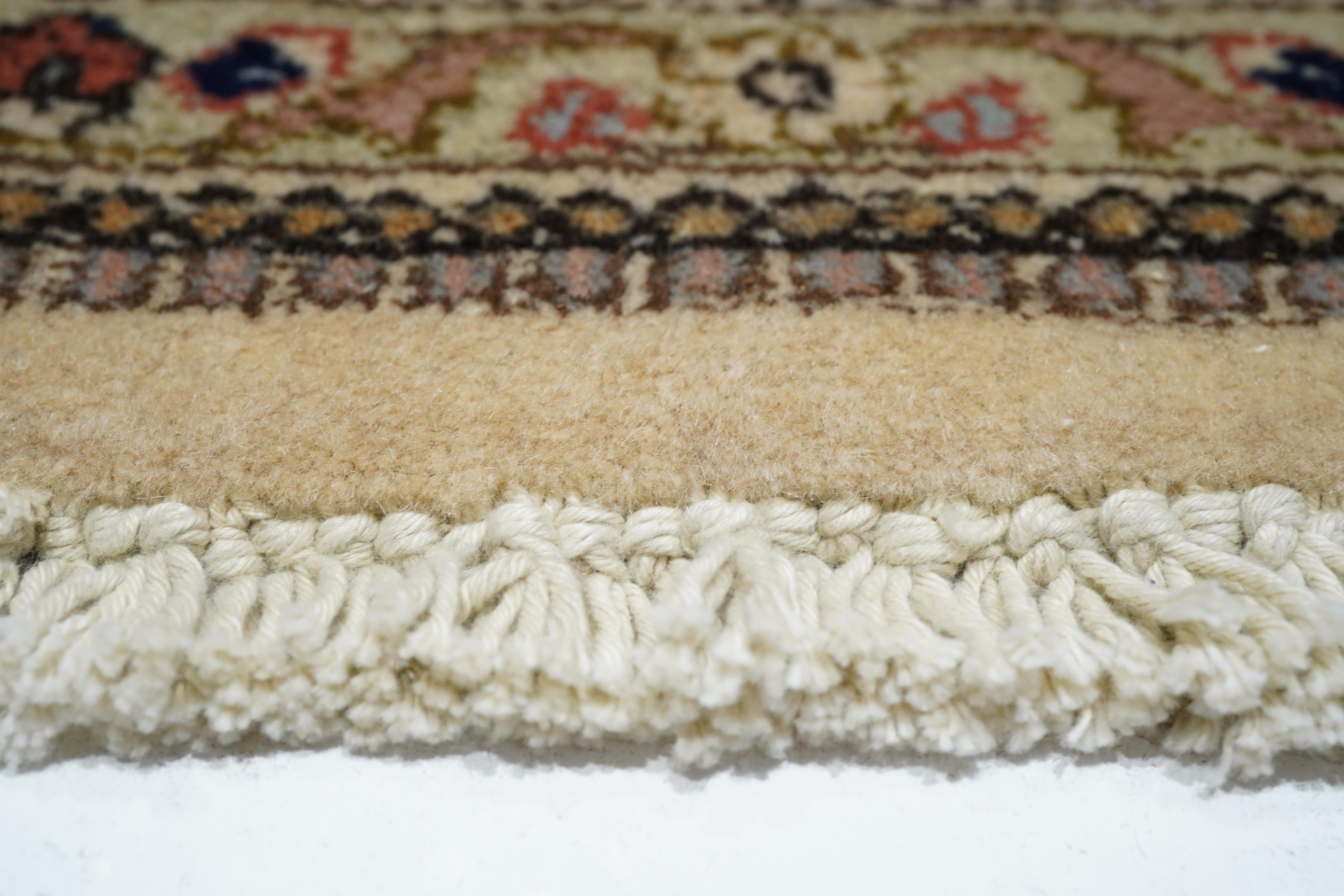 Wool Vintage Persian Tabriz Rug 8'1'' x 10'1'' For Sale