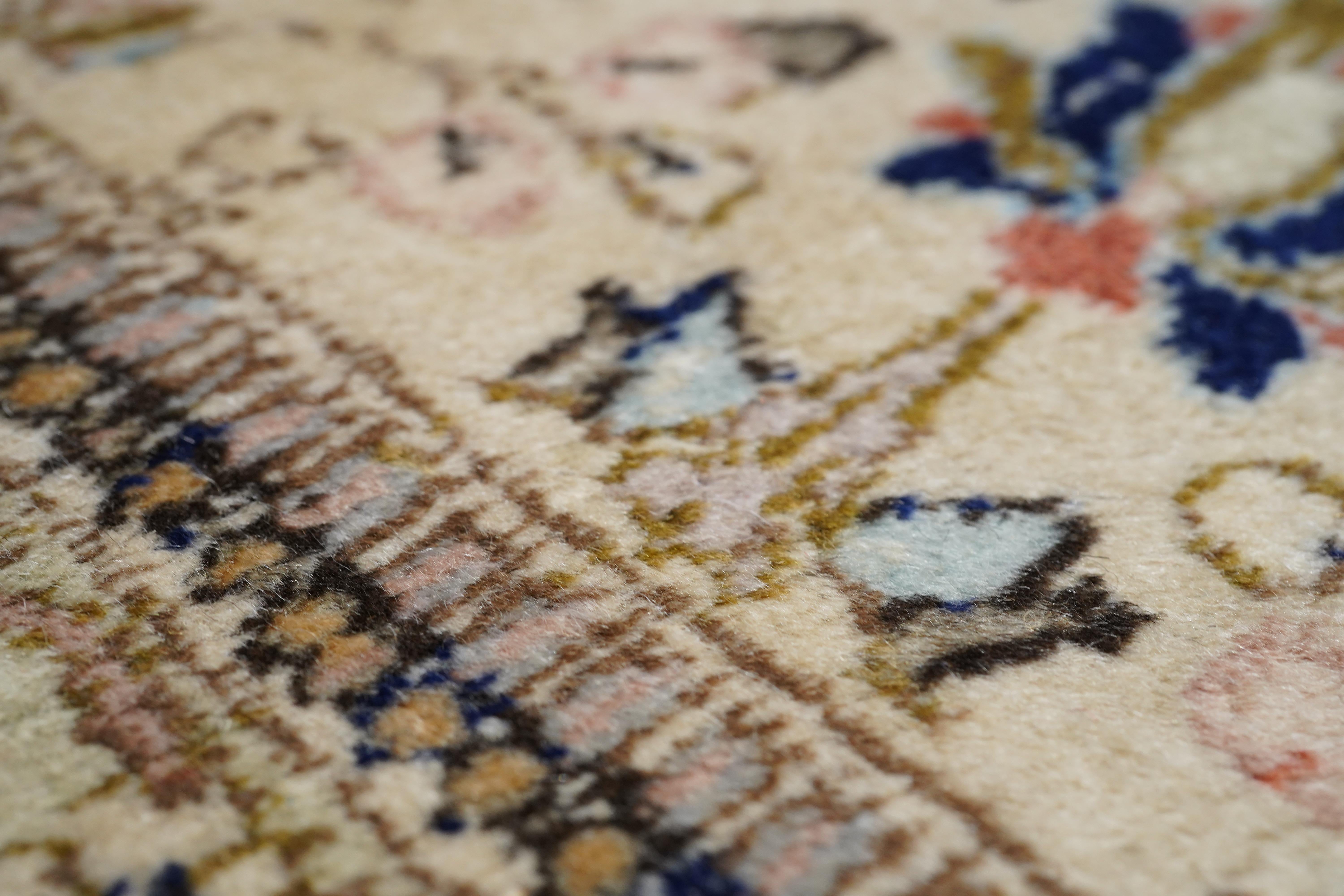 Vintage Persian Tabriz Rug 8'1'' x 10'1'' For Sale 1