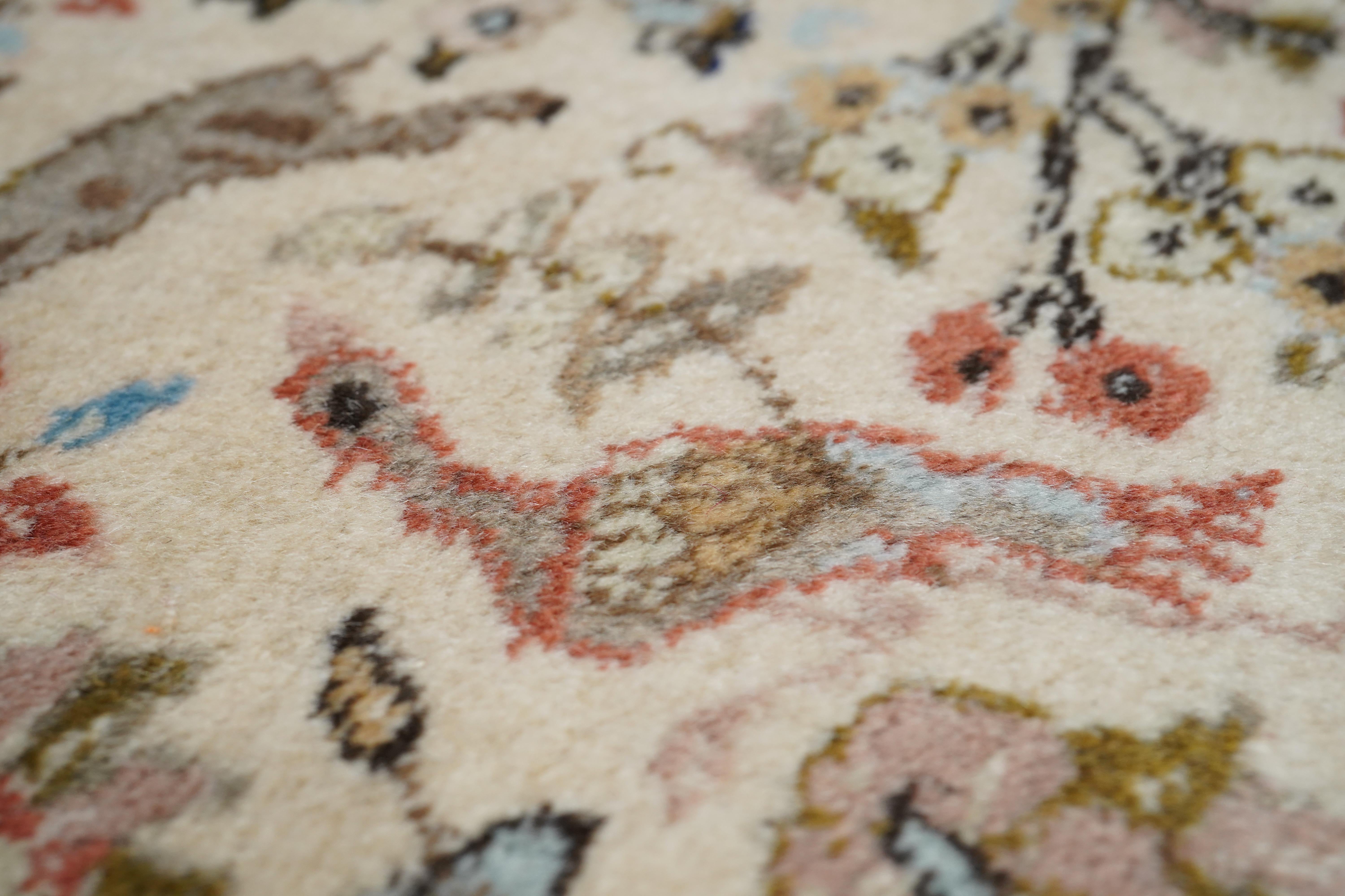 Vintage Persian Tabriz Rug 8'1'' x 10'1'' For Sale 2