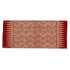 Vintage Pernakan Kain Panjang Batik Tulis, Cirebon, Java 1950