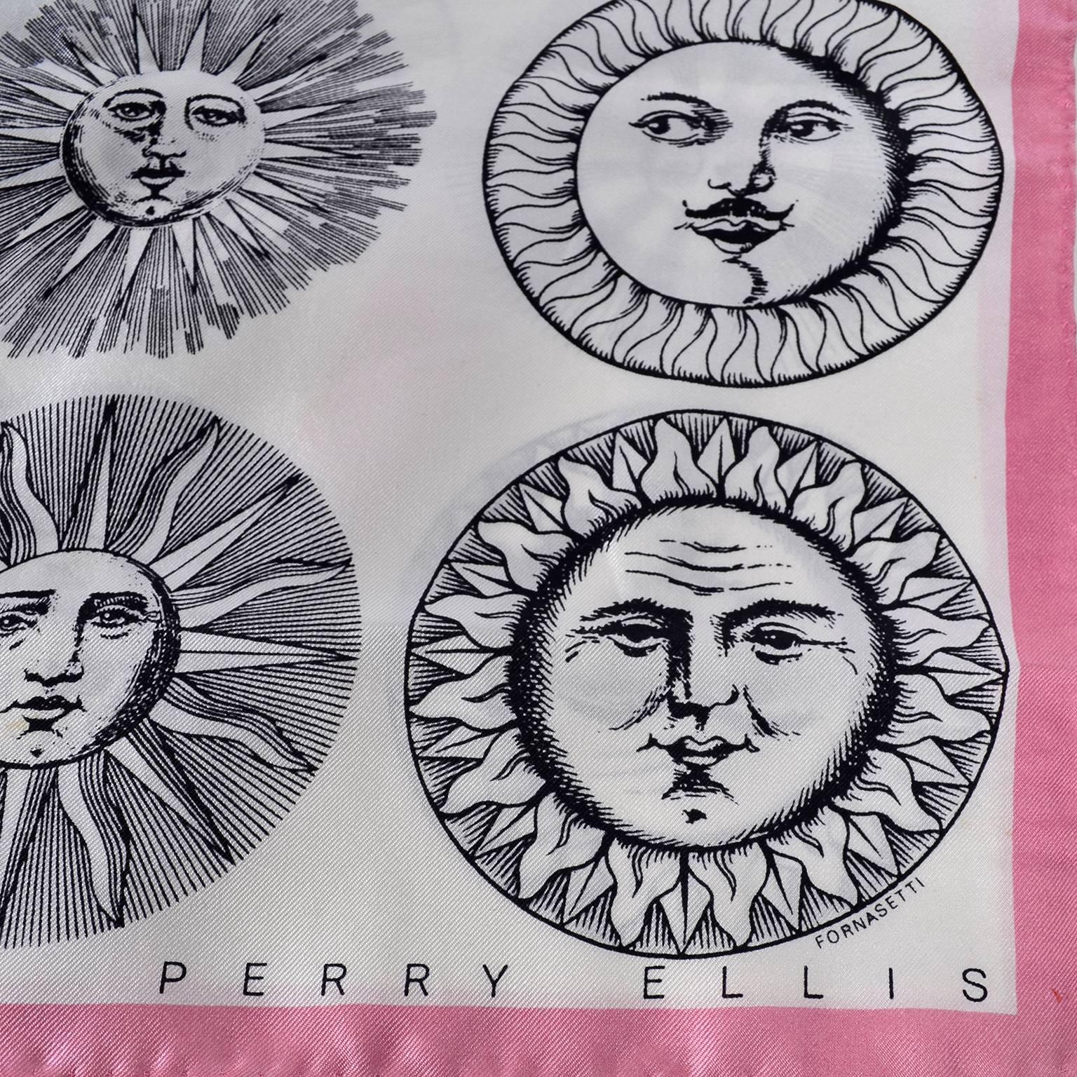 perry ellis silk scarf