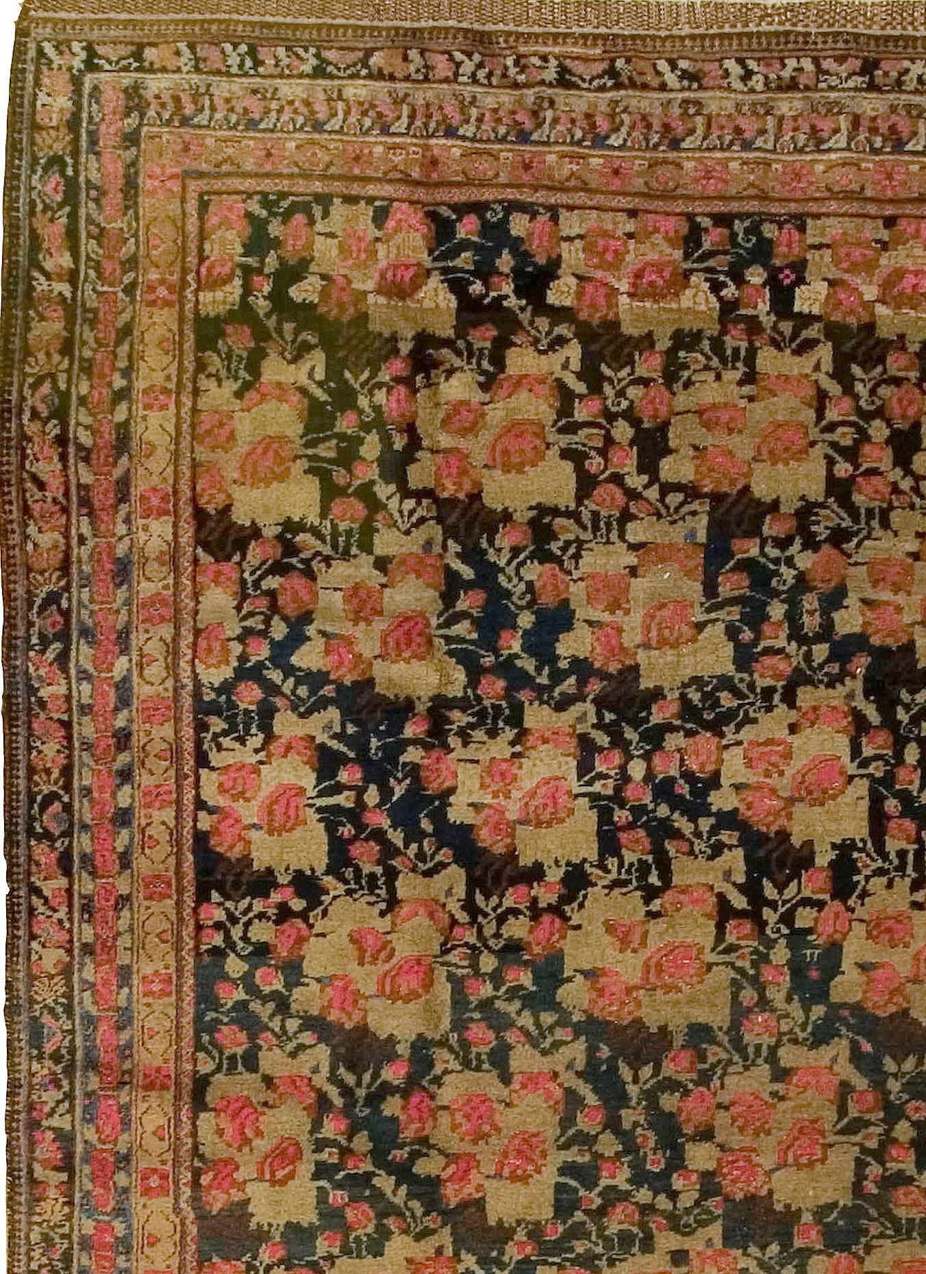 XX secolo Tappeto persiano vintage Afshar  5'7 x 9'9 in vendita