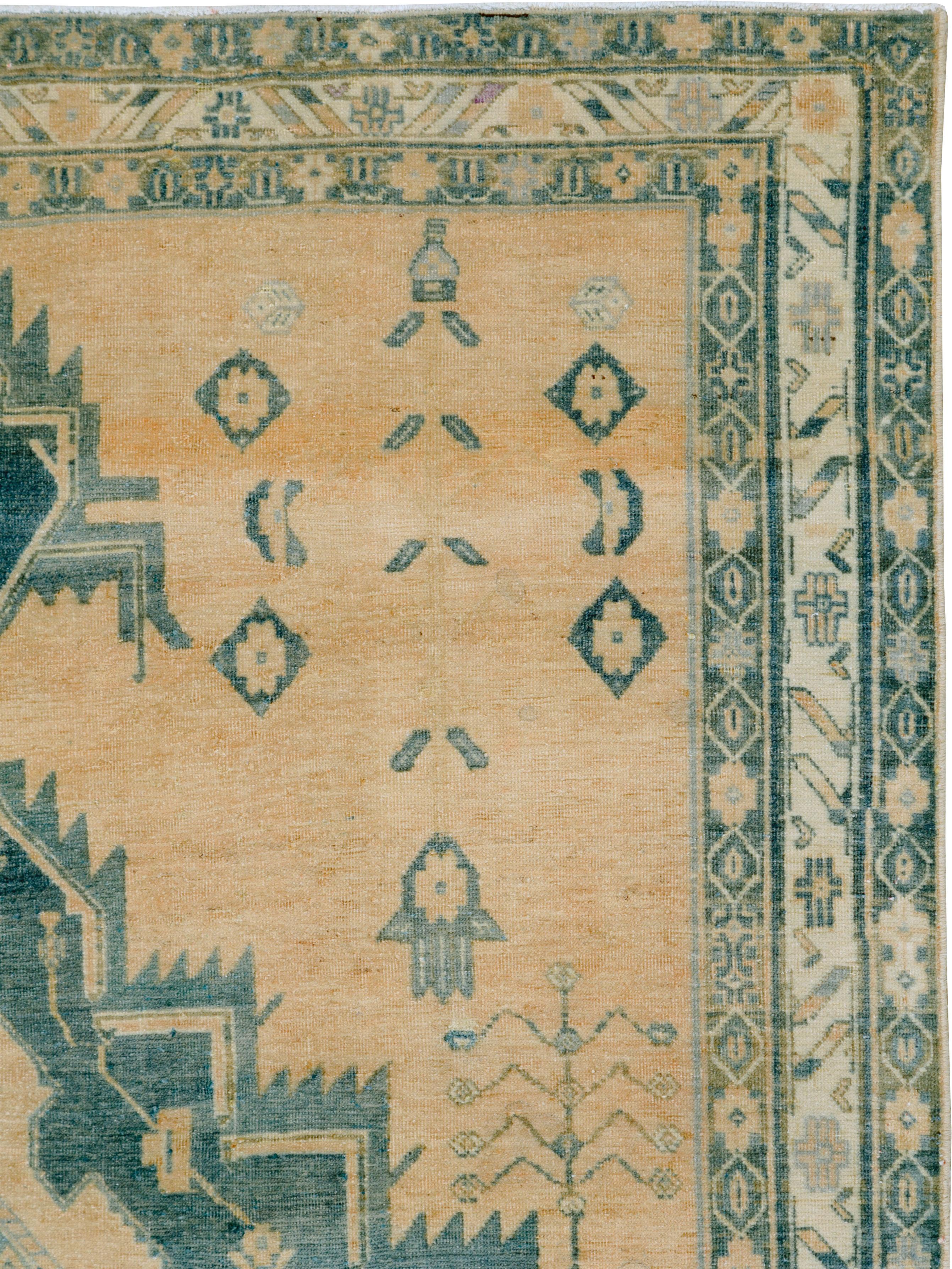 Tribal Vintage Persian Afshar Rug For Sale