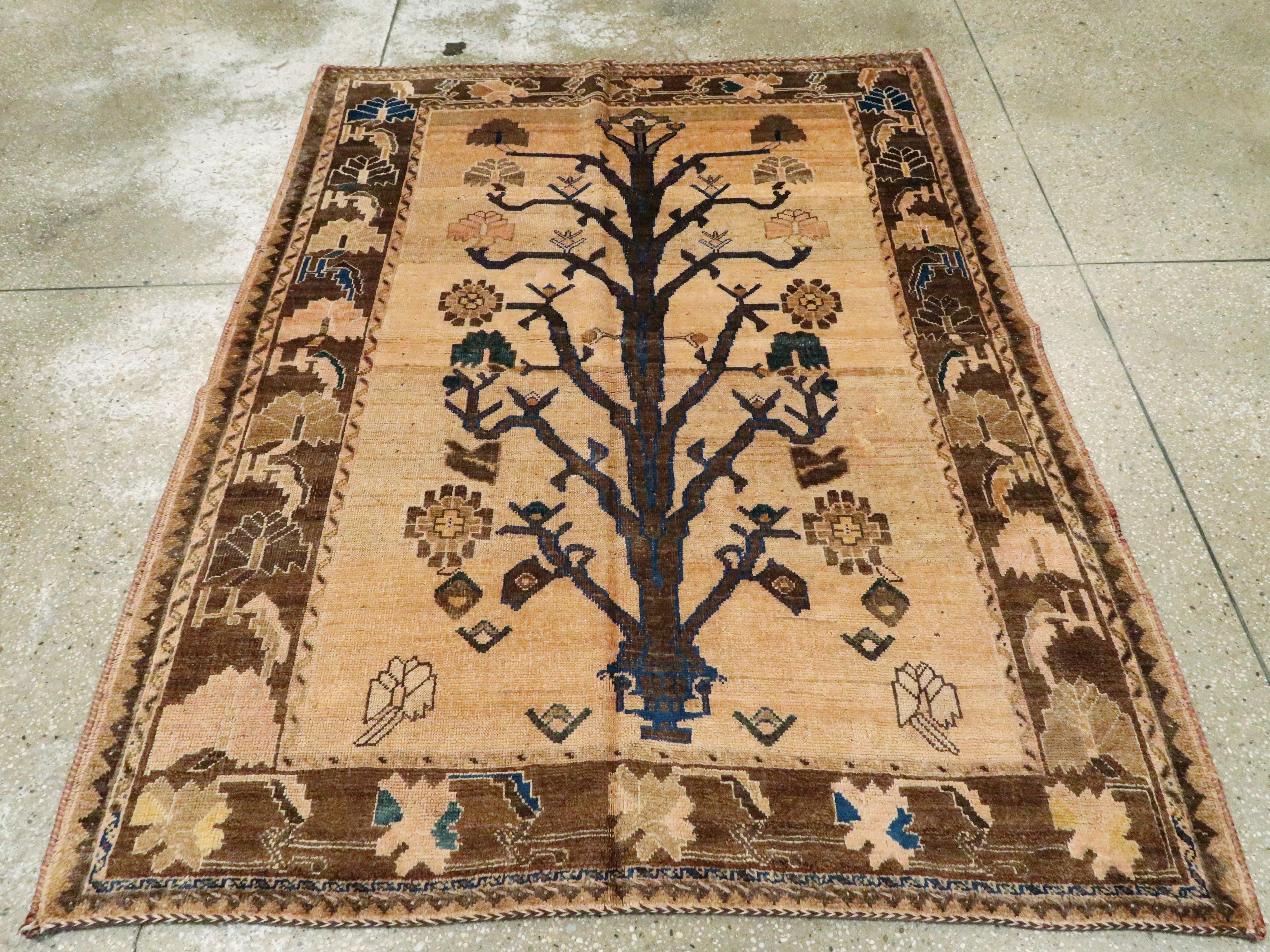 Tribal Vintage Persian Afshar Rug