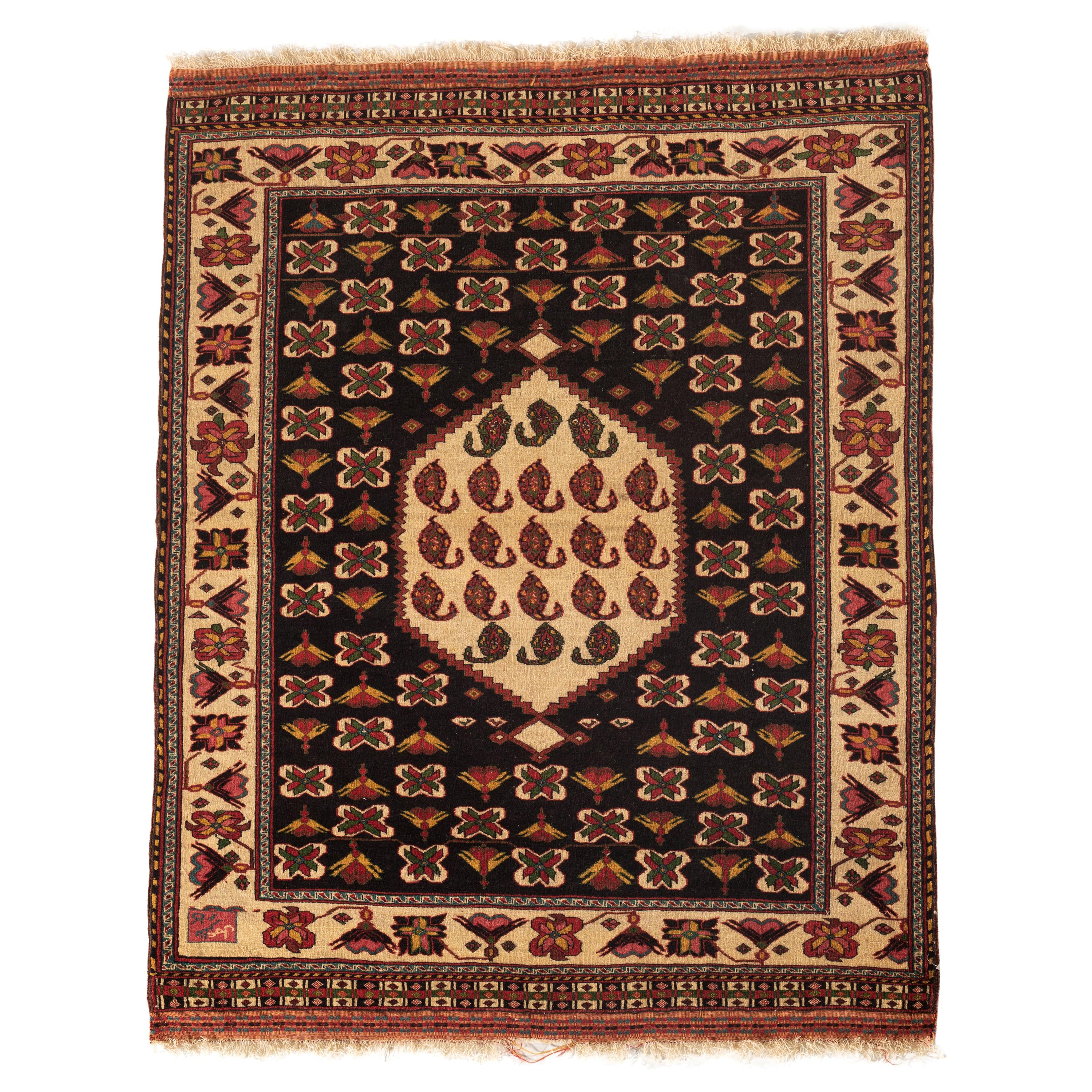 Vintage Persian Afshar Rug