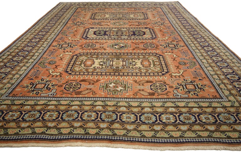 Vintage Persian Ardabil Rug with Modern Tribal Vibes and Northwestern ...