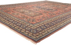 1960's Persian Ardabil Carpet with Modern Style