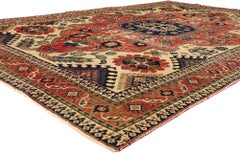 Vintage Persian Ardabil Rug