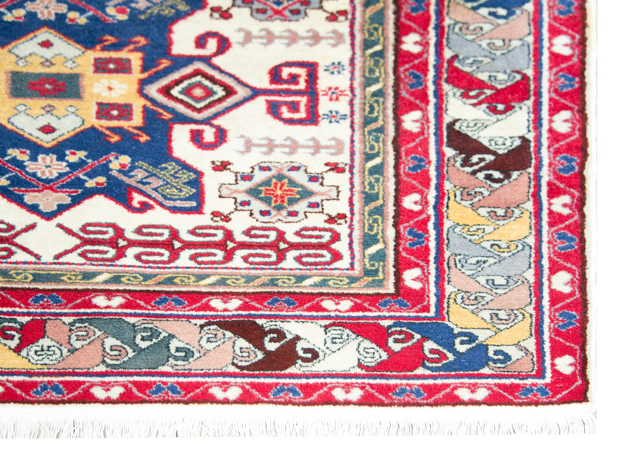 Vintage Persian Ardebil Rug For Sale 6