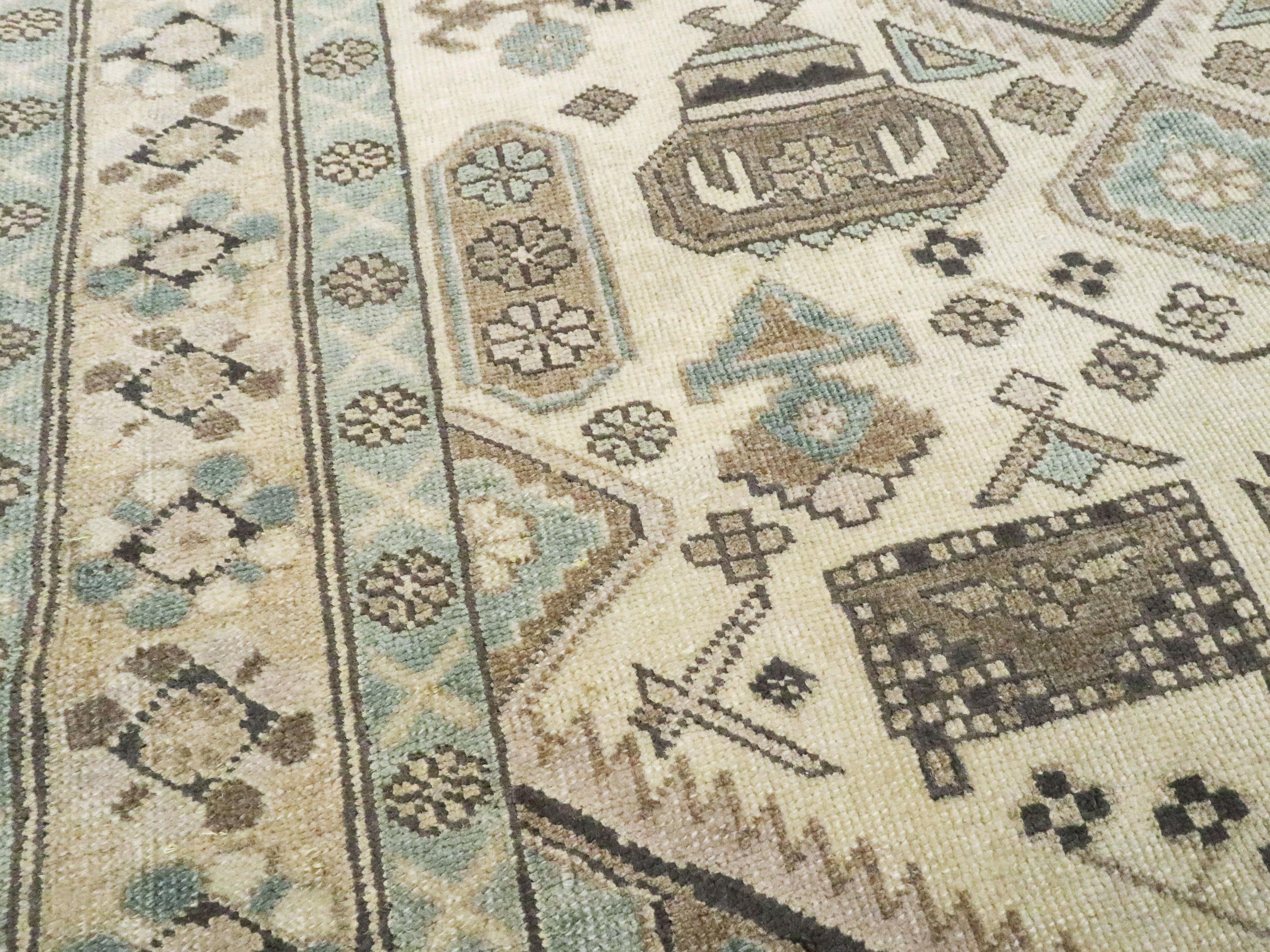 Vintage Persisch Ardebil Teppich (20. Jahrhundert) im Angebot