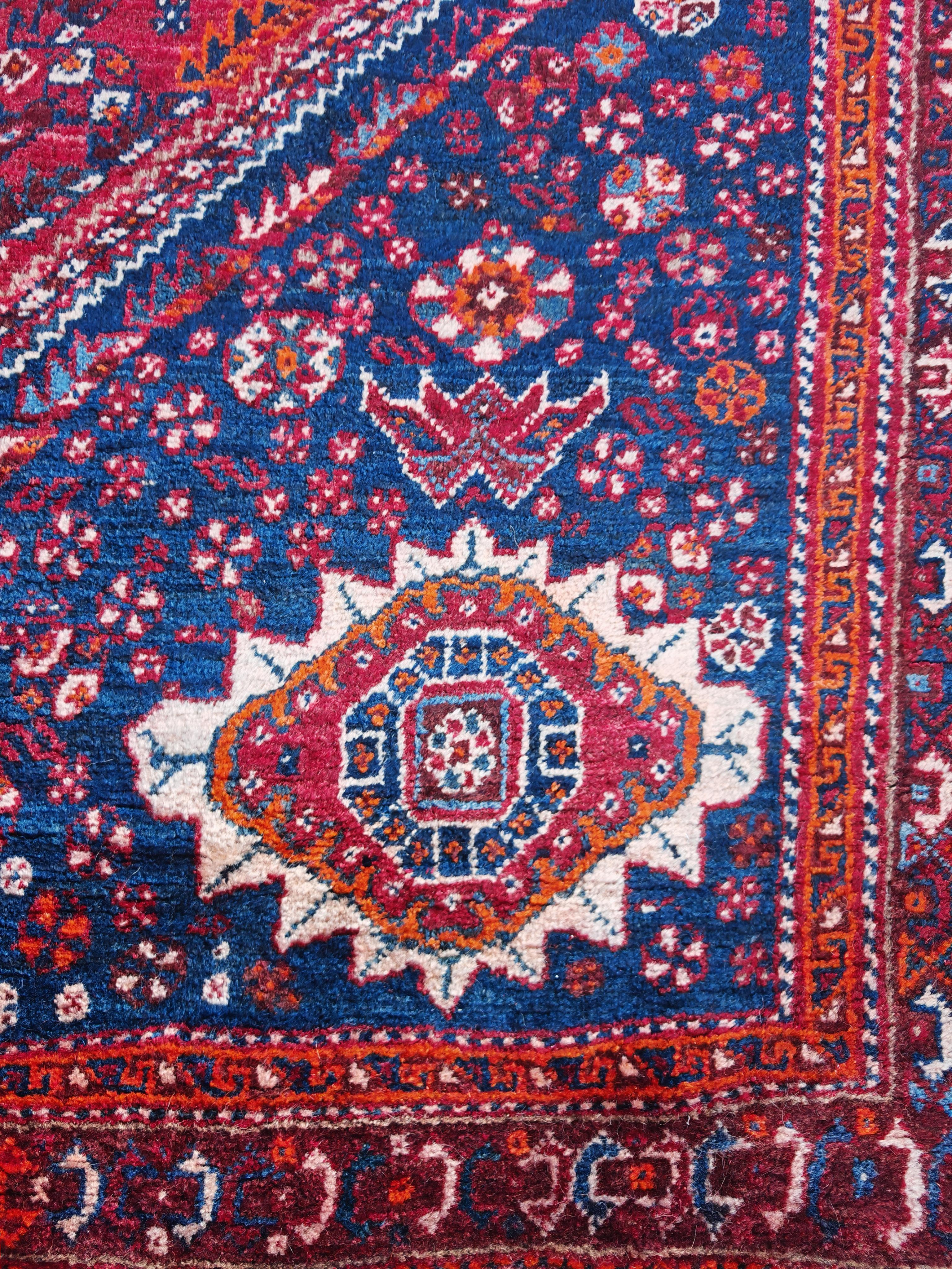 Tappeto persiano d'epoca dai colori vivaci, Afghanistan anni '40 in vendita 3