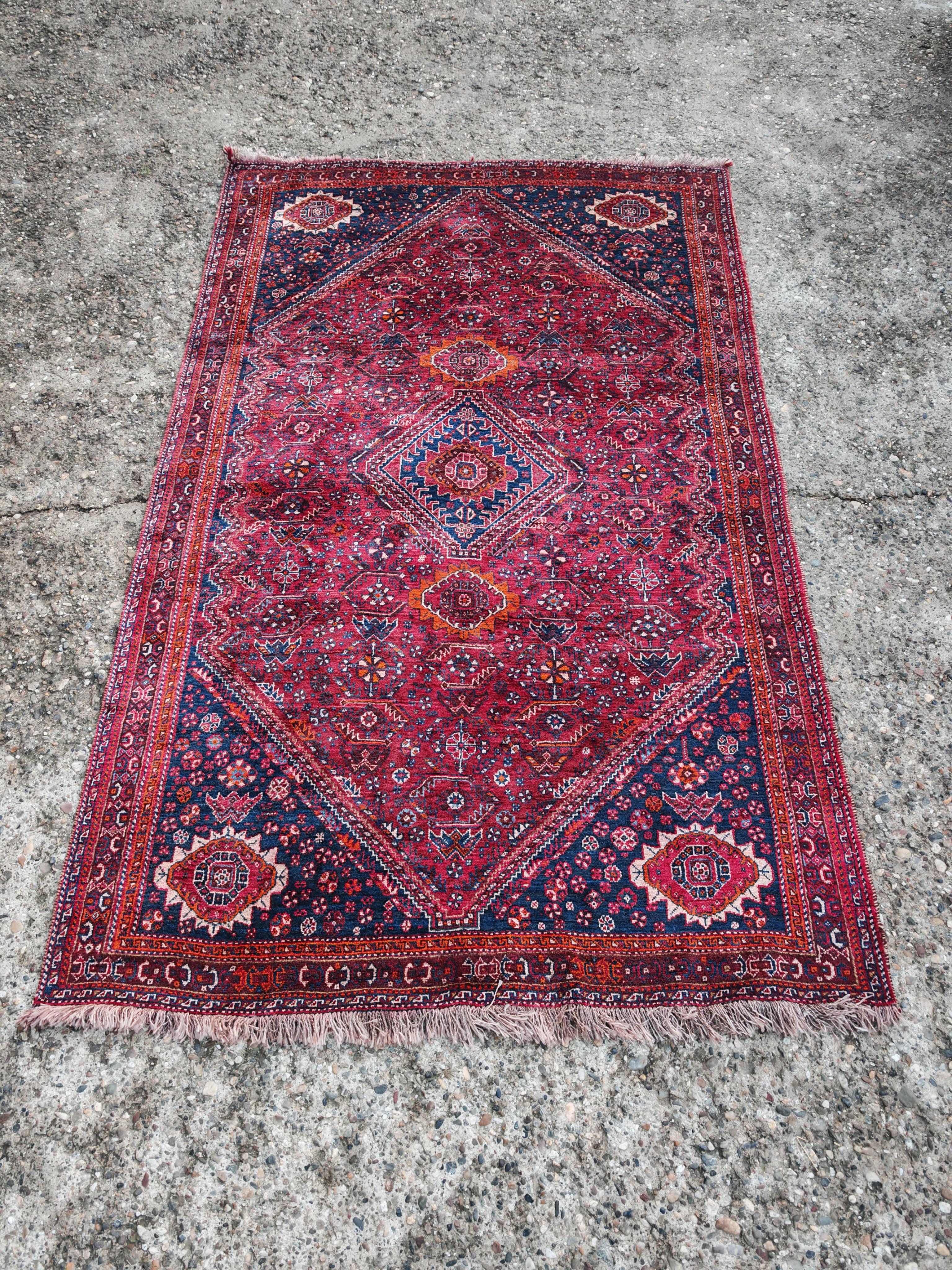 Tappeto persiano d'epoca dai colori vivaci, Afghanistan anni '40 in vendita 1