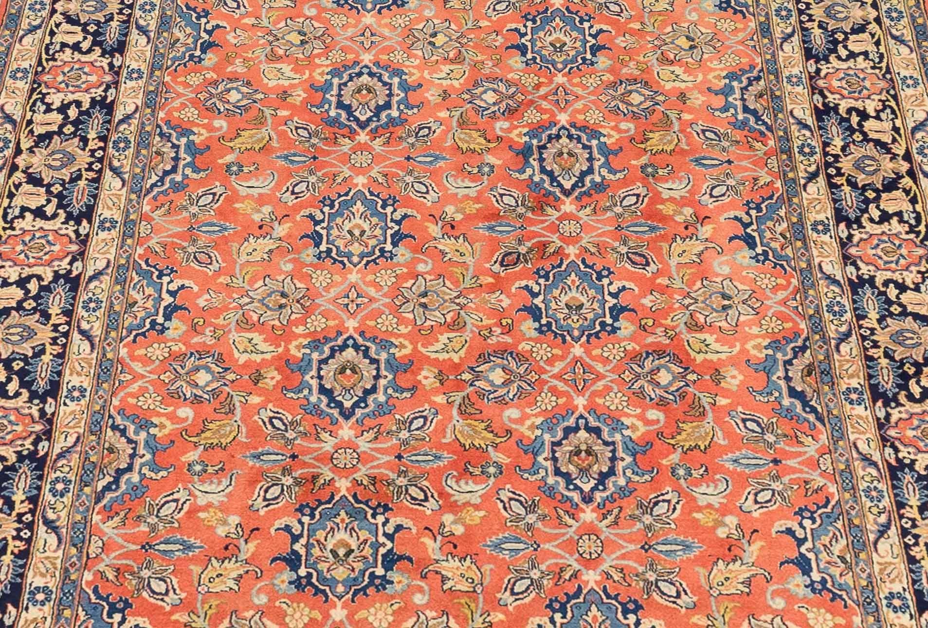 Persischer Vintage-Teppich Varamin-Design (Sonstiges) im Angebot