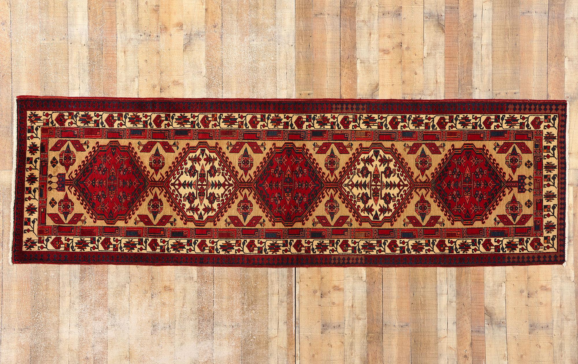 Vintage Persian Azerbaijan Carpet For Sale 3